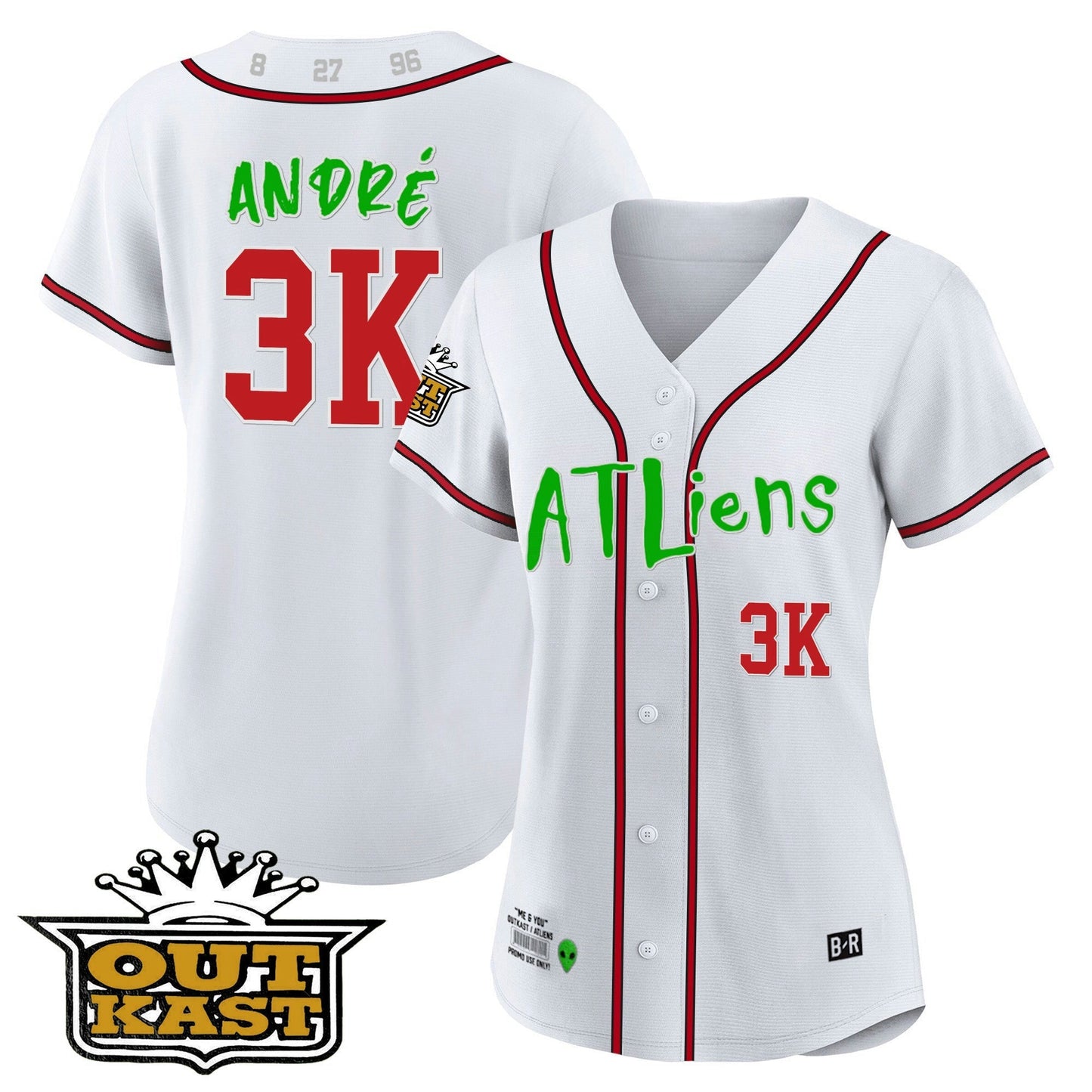 Camisa MLB Women’s Atlanta Atliens Jersey