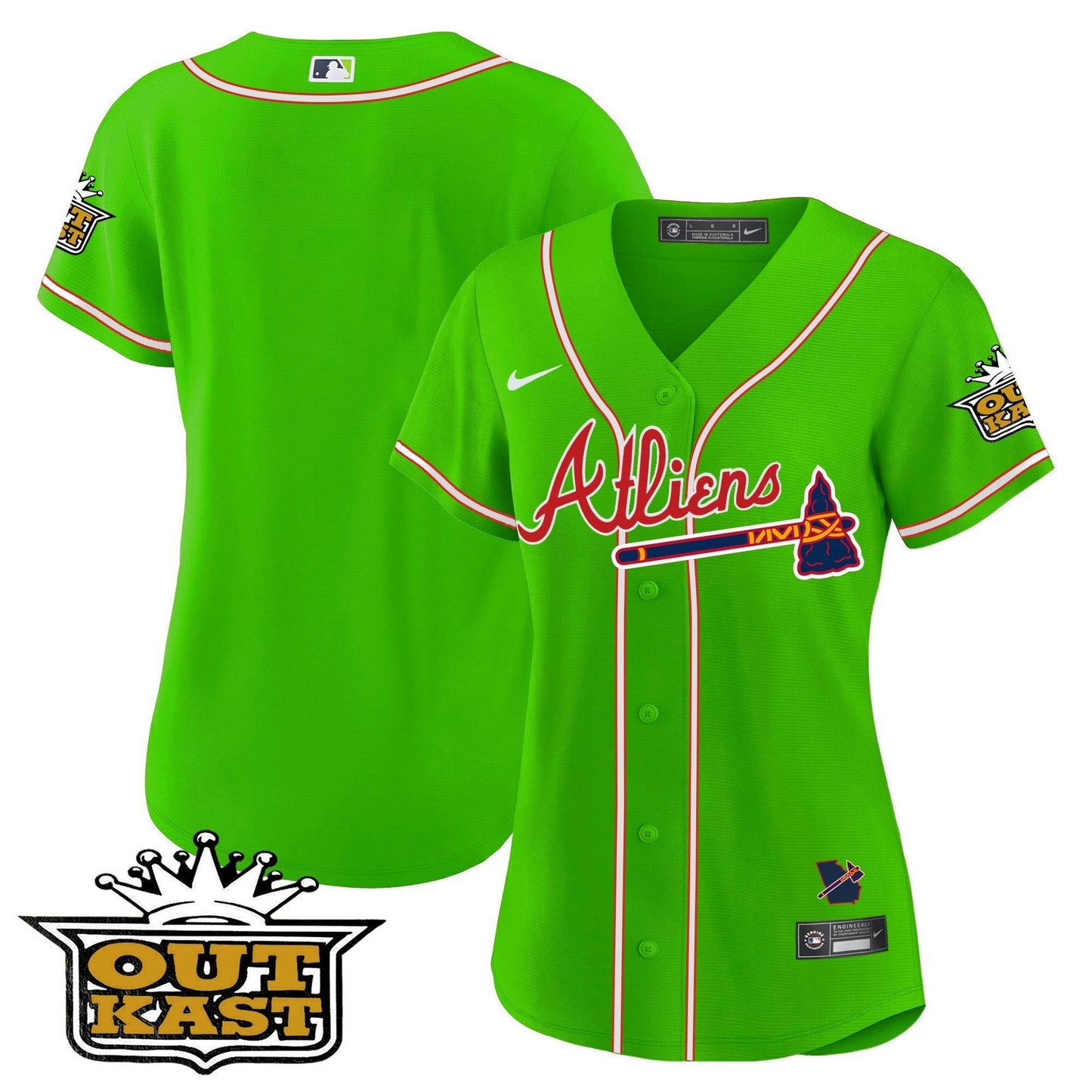 Camisa MLB Women’s Atlanta Atliens Jersey