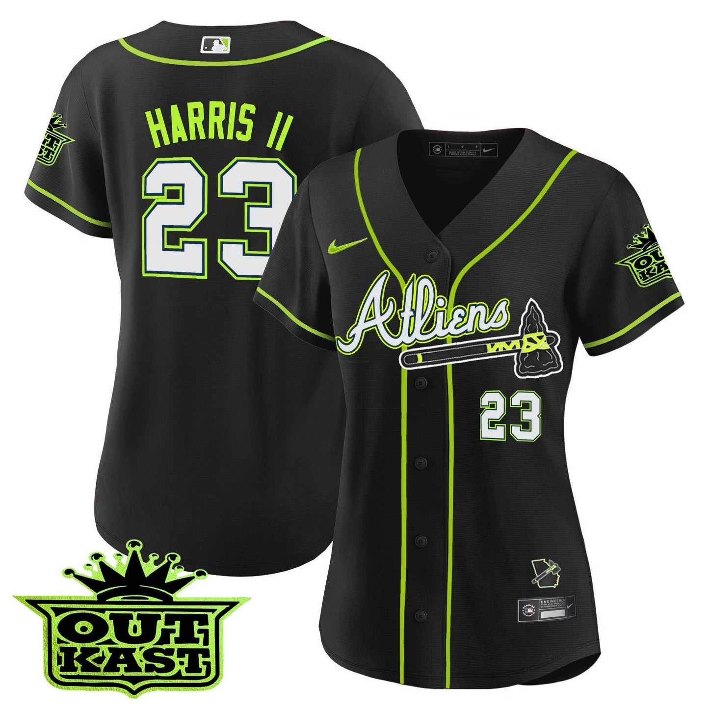 Camisa MLB Women’s Atlanta Atliens Jersey