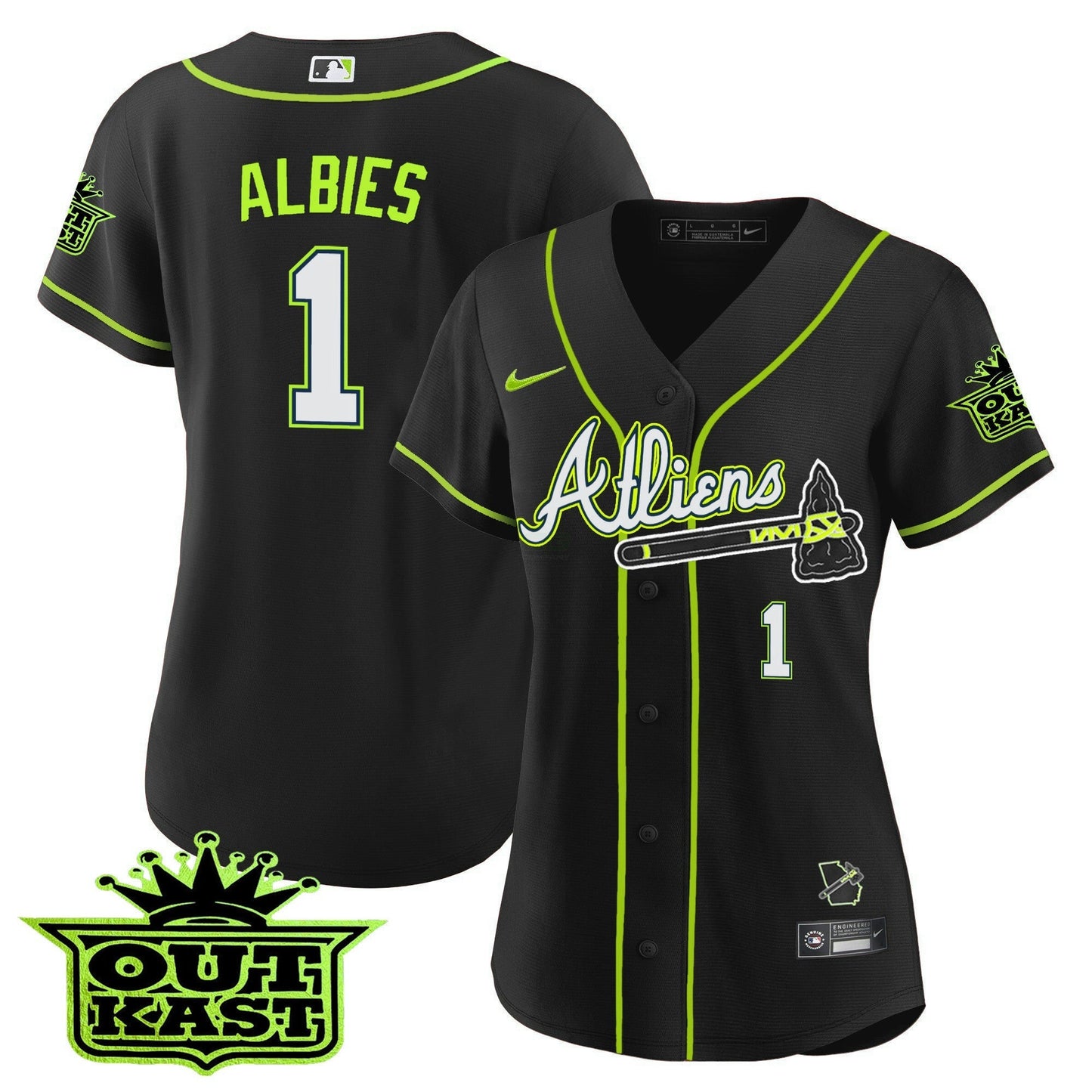 Camisa MLB Women’s Atlanta Atliens Jersey