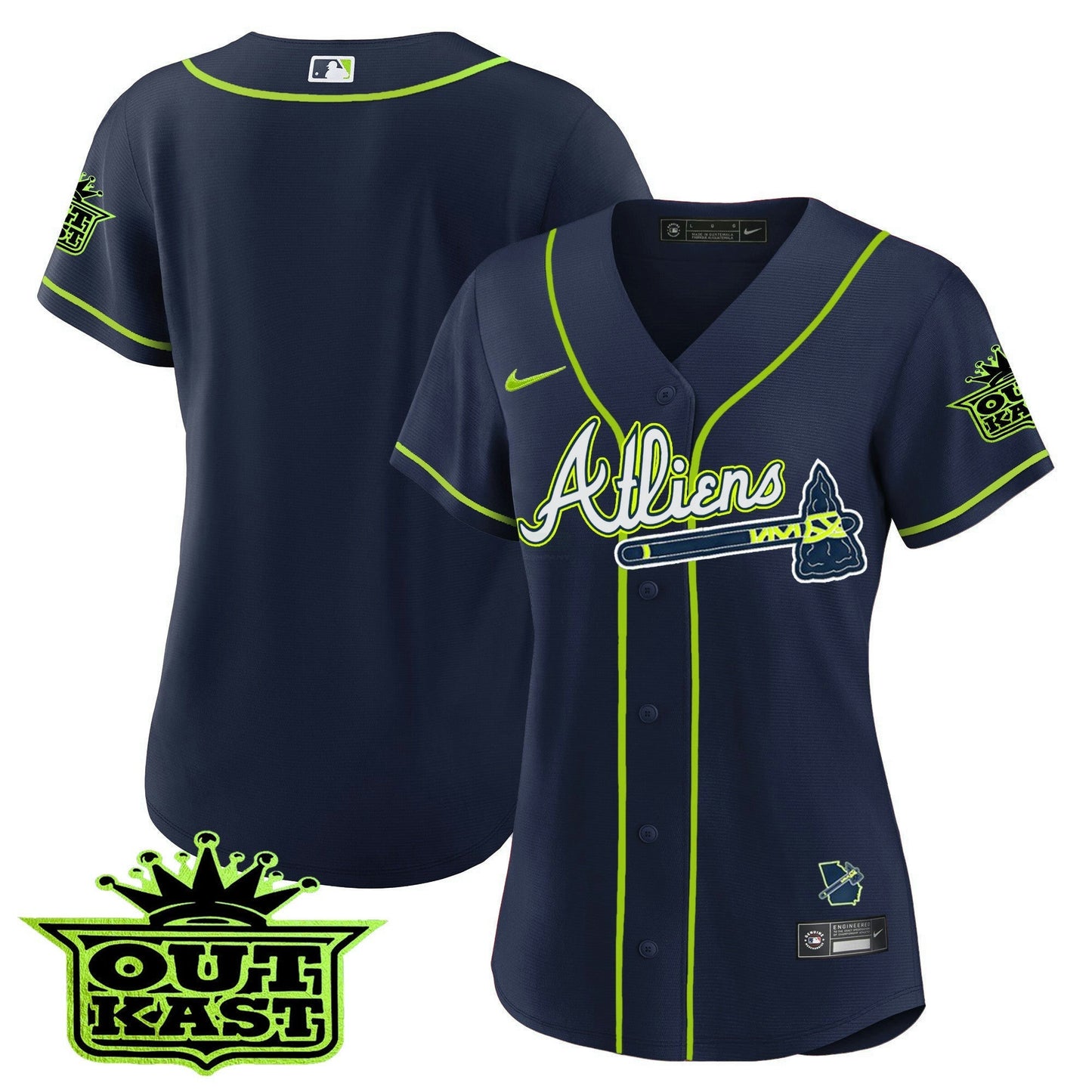 Camisa MLB Women’s Atlanta Atliens Jersey V2