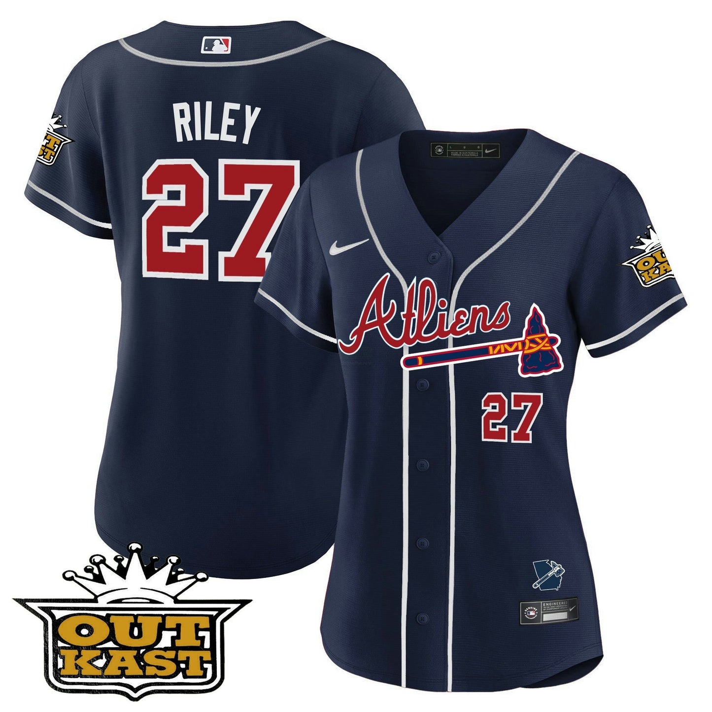 Camisa MLB Women’s Atlanta Atliens Jersey V2