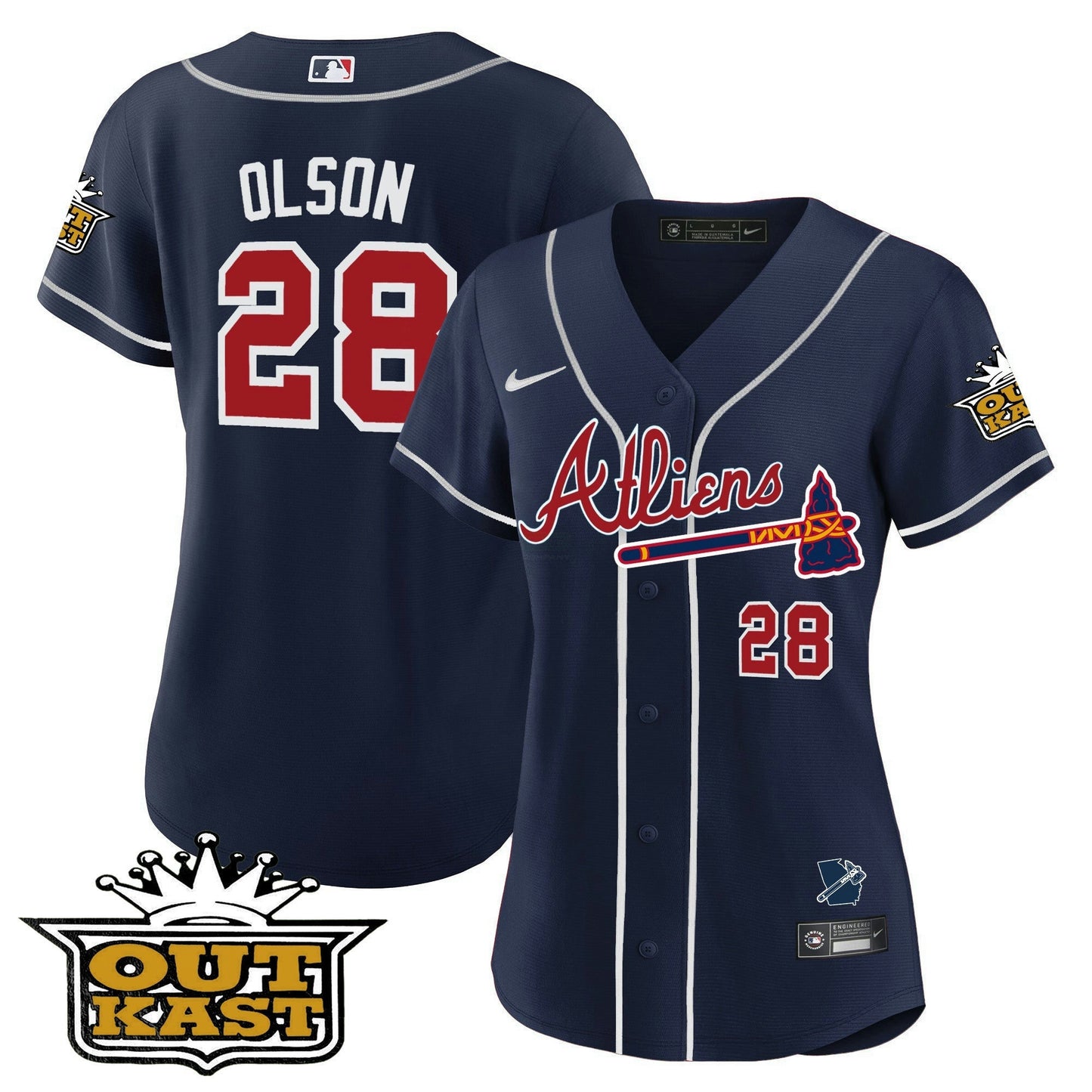 Camisa MLB Women’s Atlanta Atliens Jersey V2