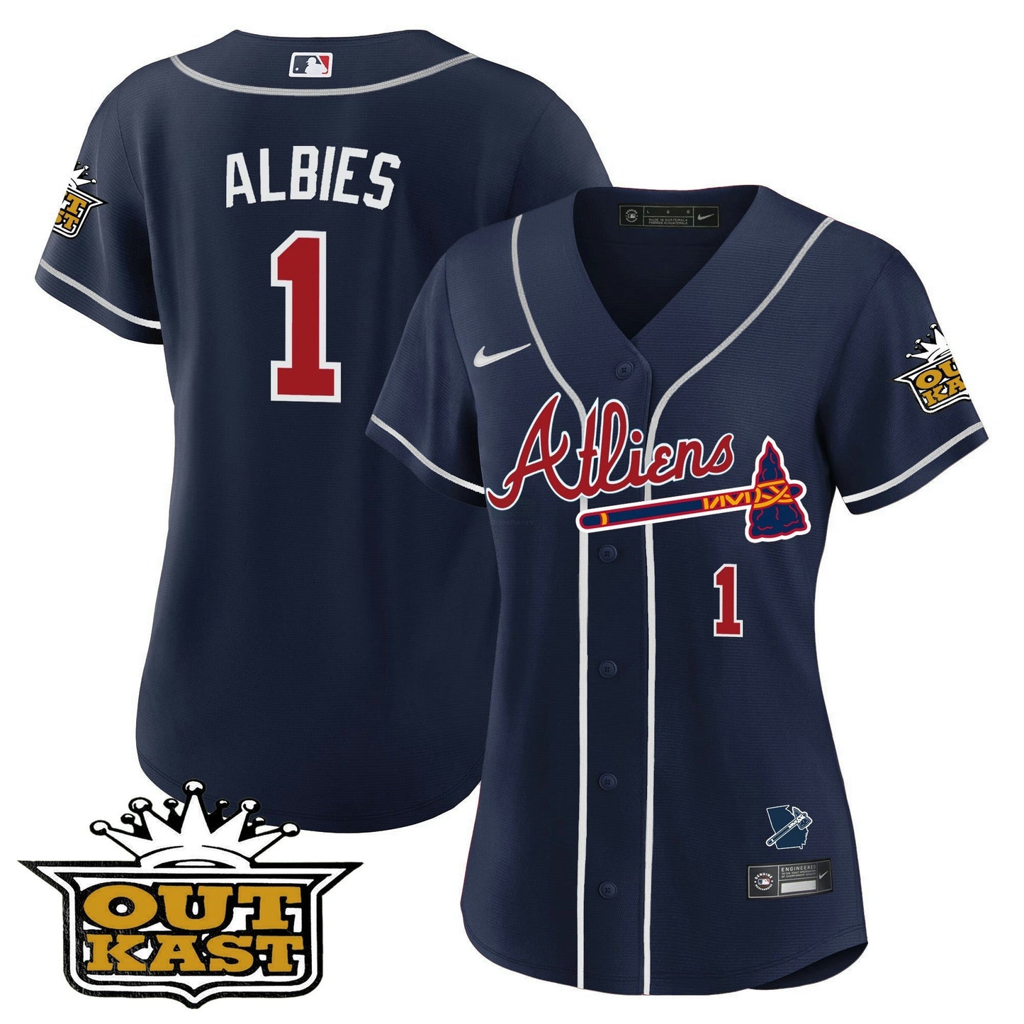 Camisa MLB Women’s Atlanta Atliens Jersey V2