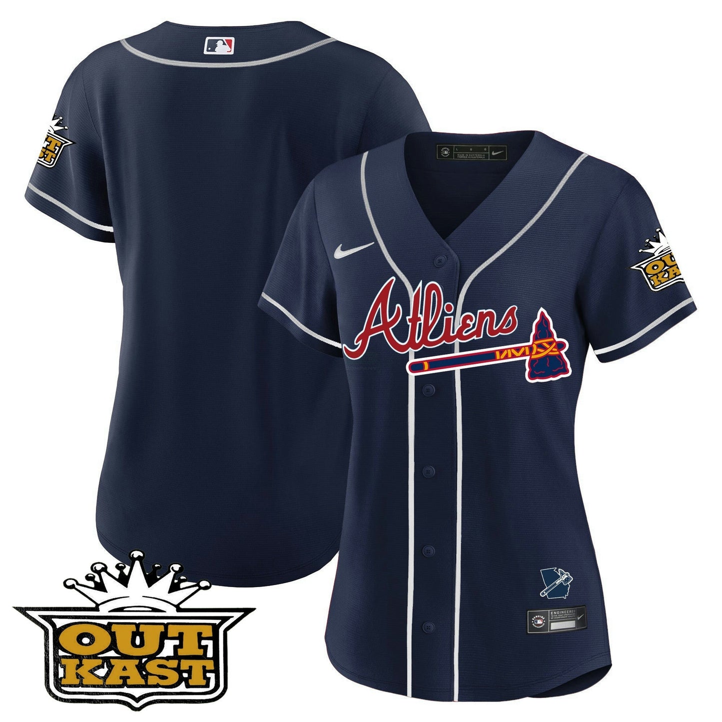 Camisa MLB Women’s Atlanta Atliens Jersey V2