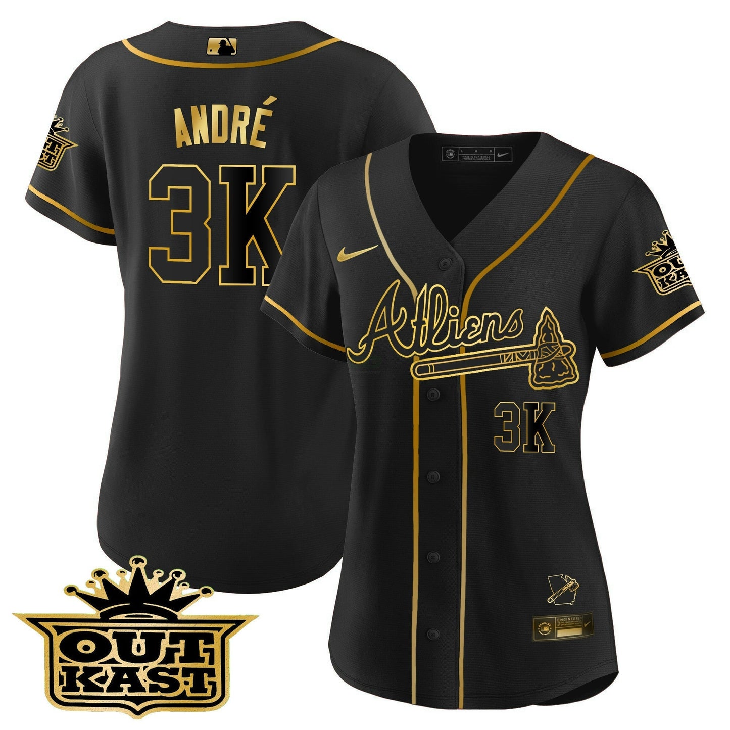 Camisa MLB Women’s Atlanta Atliens Jersey V2