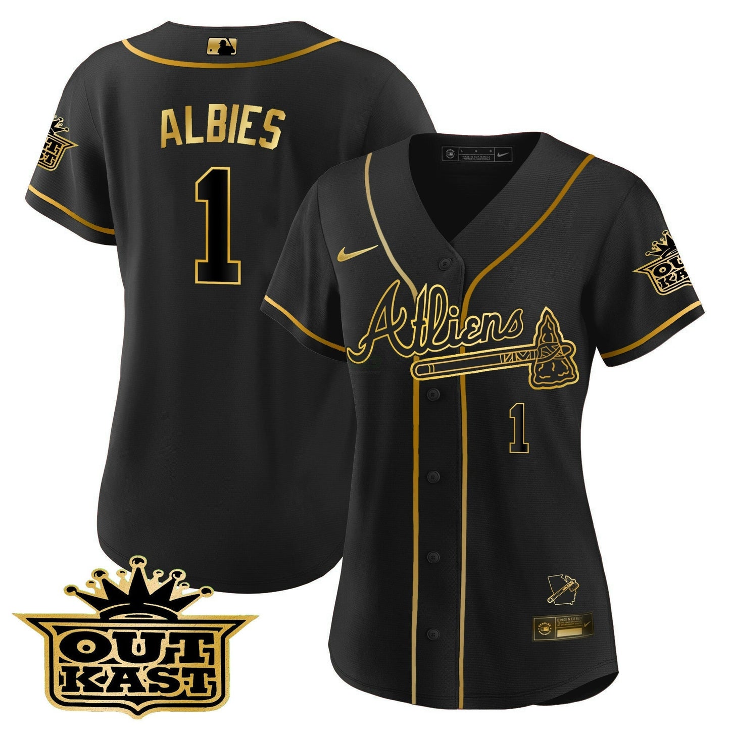 Camisa MLB Women’s Atlanta Atliens Jersey V2