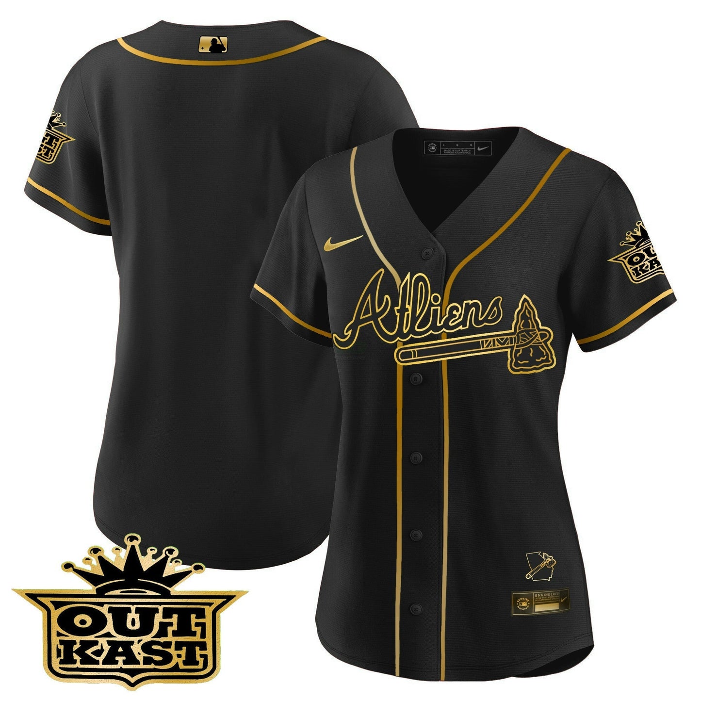 Camisa MLB Women’s Atlanta Atliens Jersey V2
