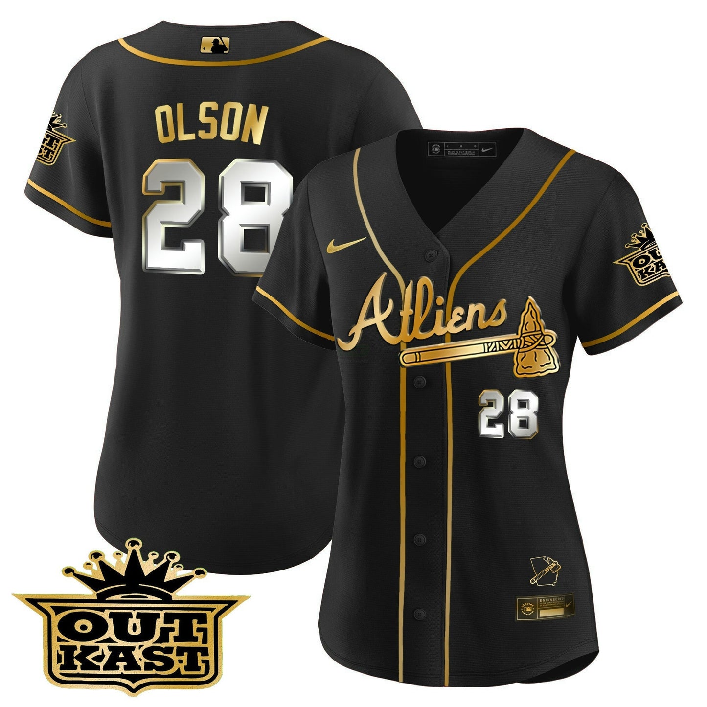 Camisa MLB Women’s Atlanta Atliens Jersey V2