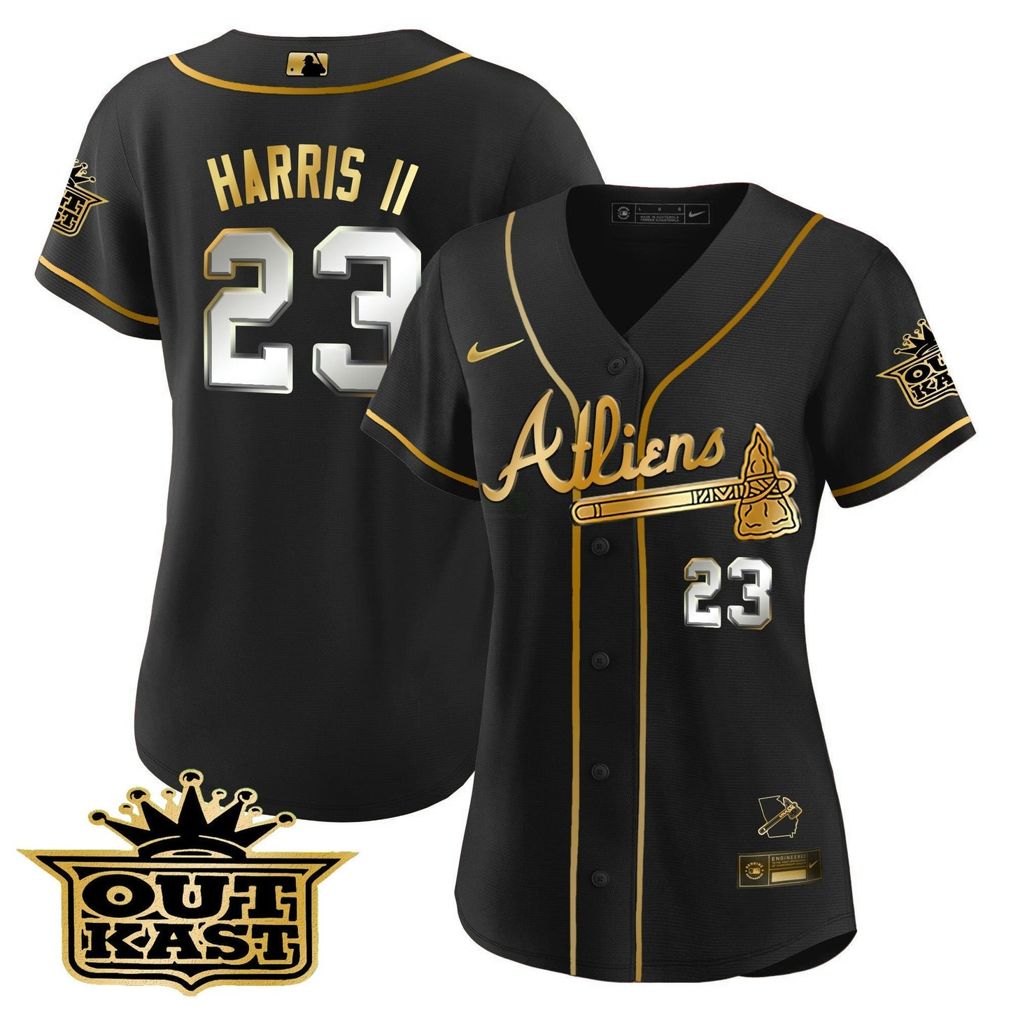 Camisa MLB Women’s Atlanta Atliens Jersey V2