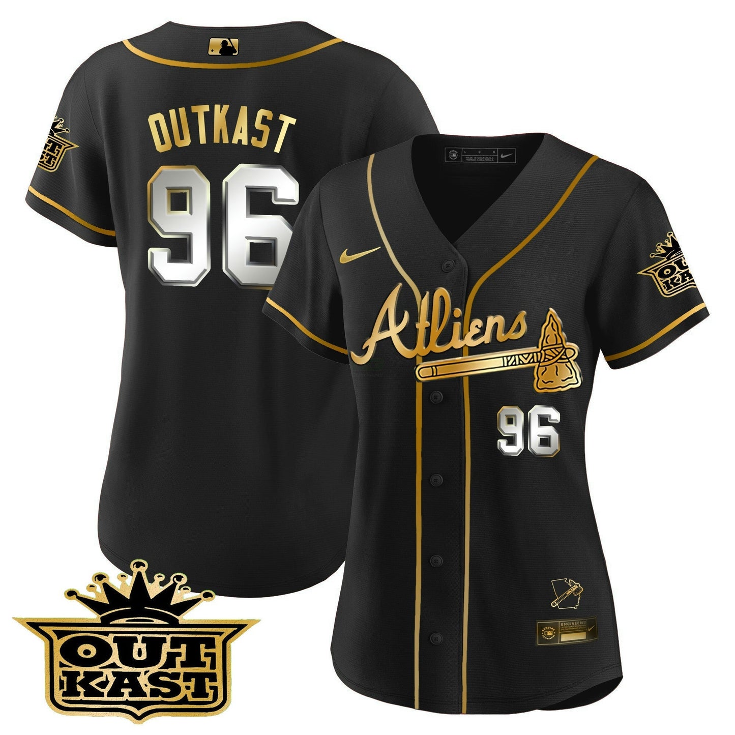 Camisa MLB Women’s Atlanta Atliens Jersey V2