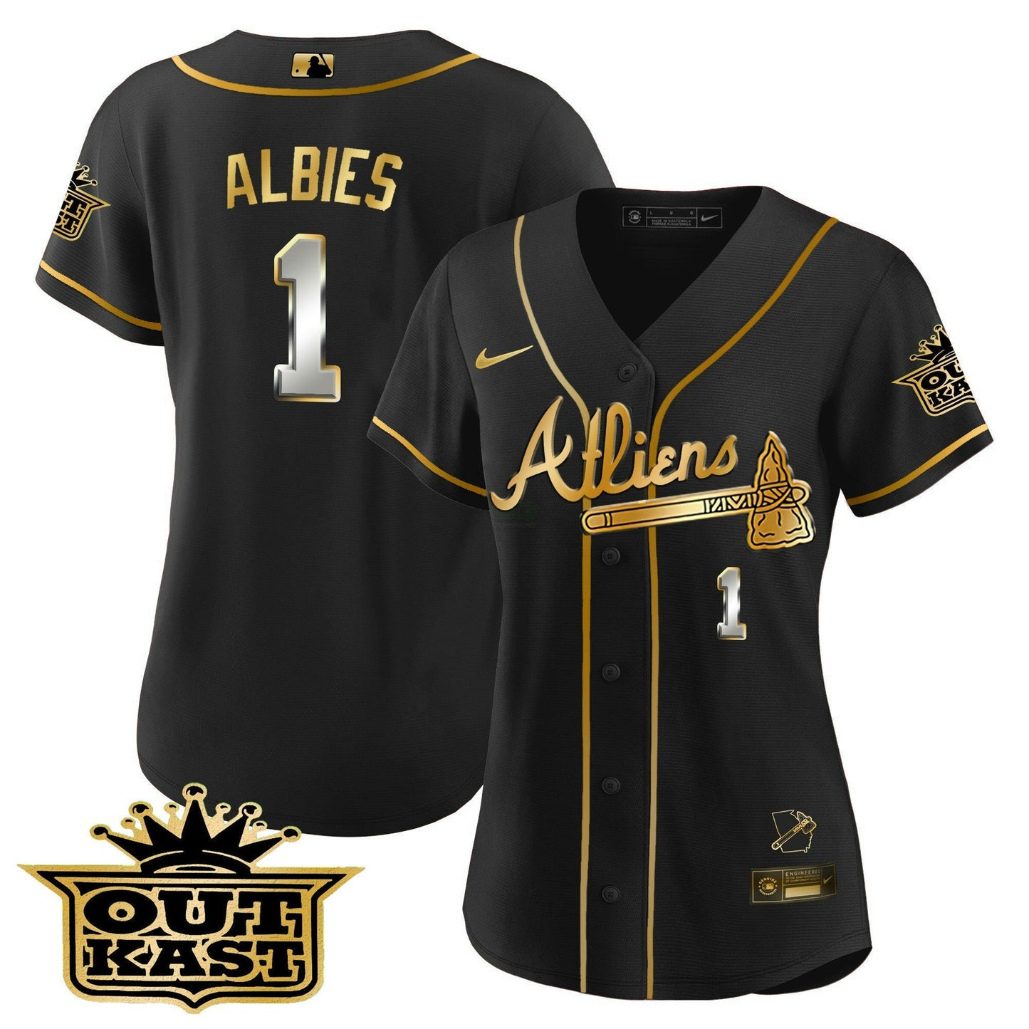 Camisa MLB Women’s Atlanta Atliens Jersey V2
