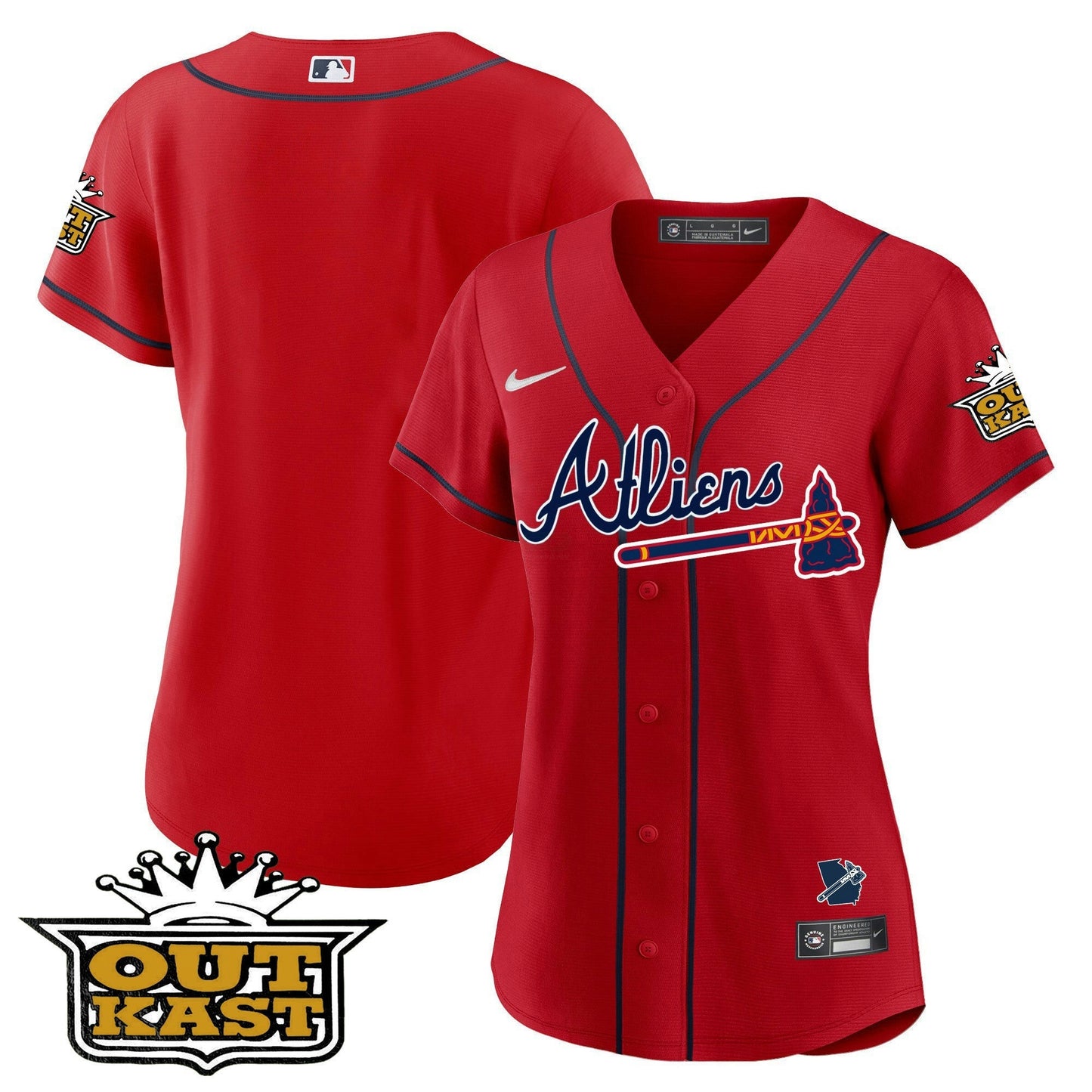 Camisa MLB Women’s Atlanta Atliens Jersey V2