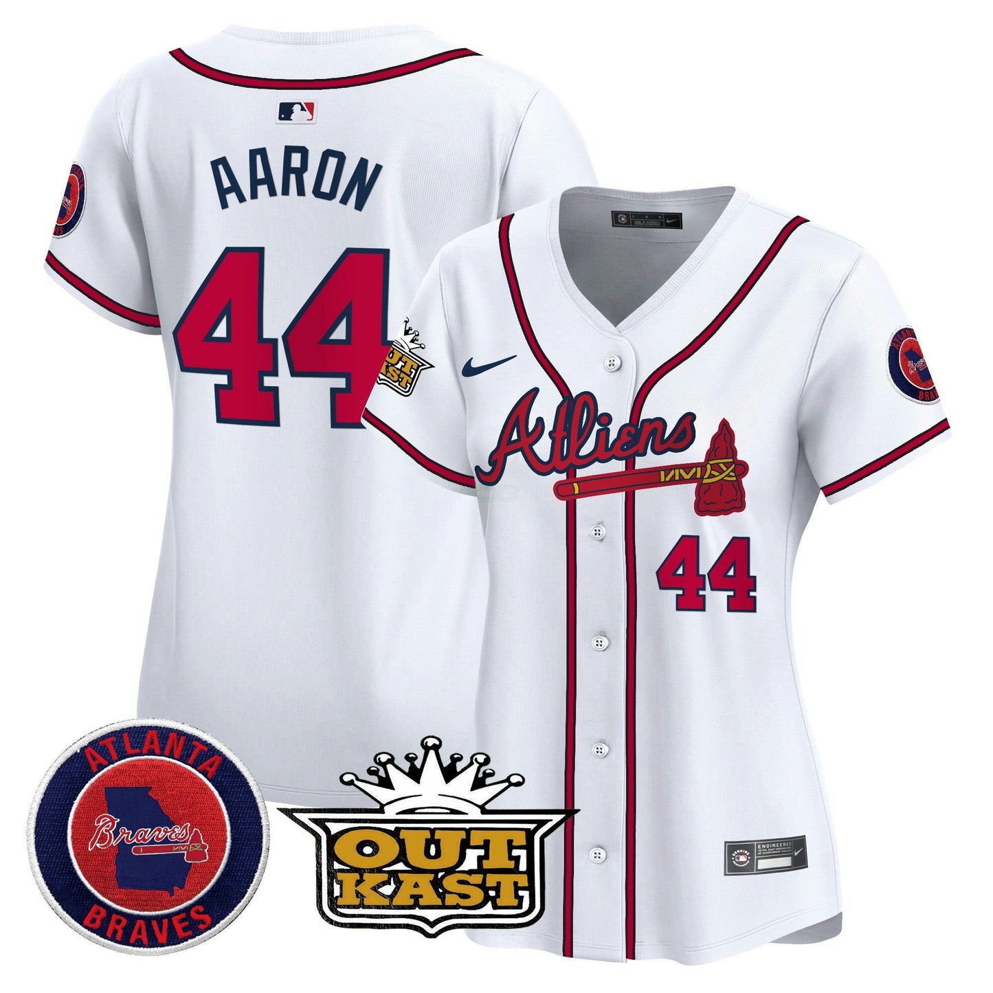 Camisa MLB Women’s Atlanta Atliens Vapor Premier Limited Jersey