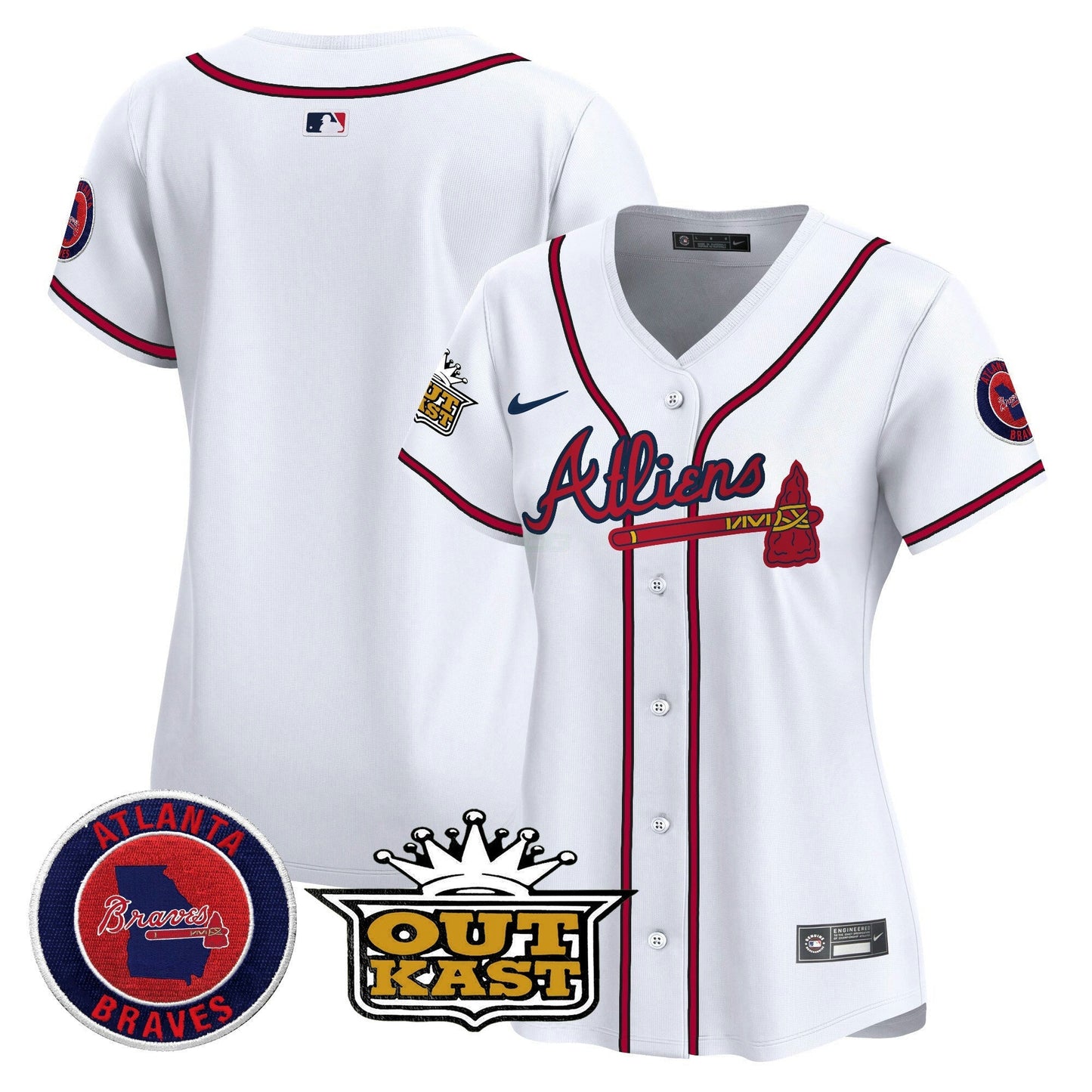 Camisa MLB Women’s Atlanta Atliens Vapor Premier Limited Jersey
