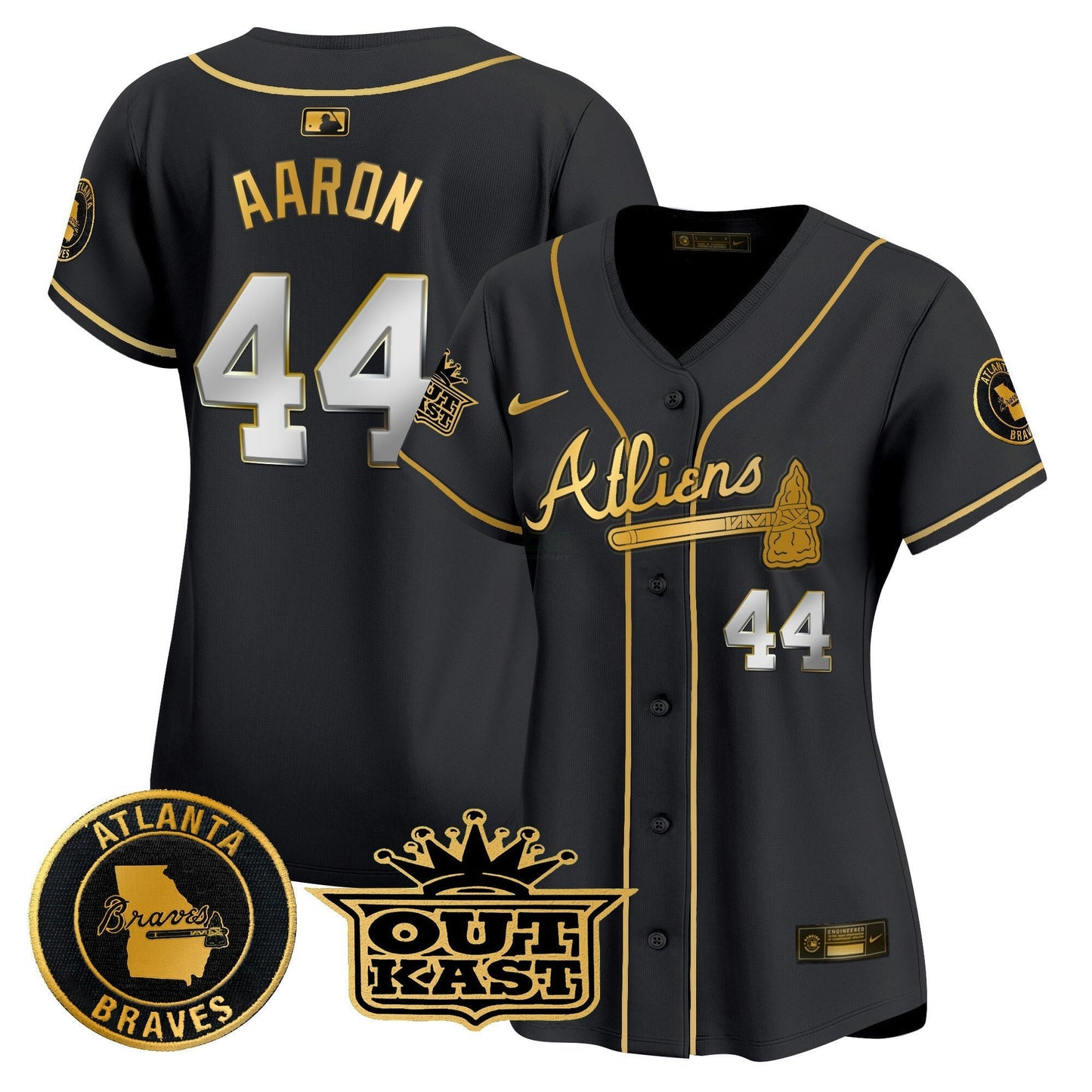 Camisa MLB Women’s Atlanta Atliens Vapor Premier Limited Jersey