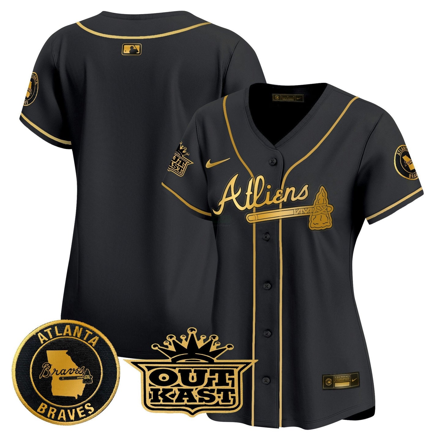 Camisa MLB Women’s Atlanta Atliens Vapor Premier Limited Jersey
