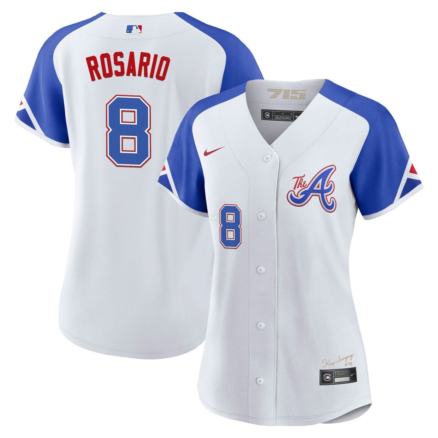 Camisa MLB Women’s Atlanta Champions City Connect Dourada Jersey