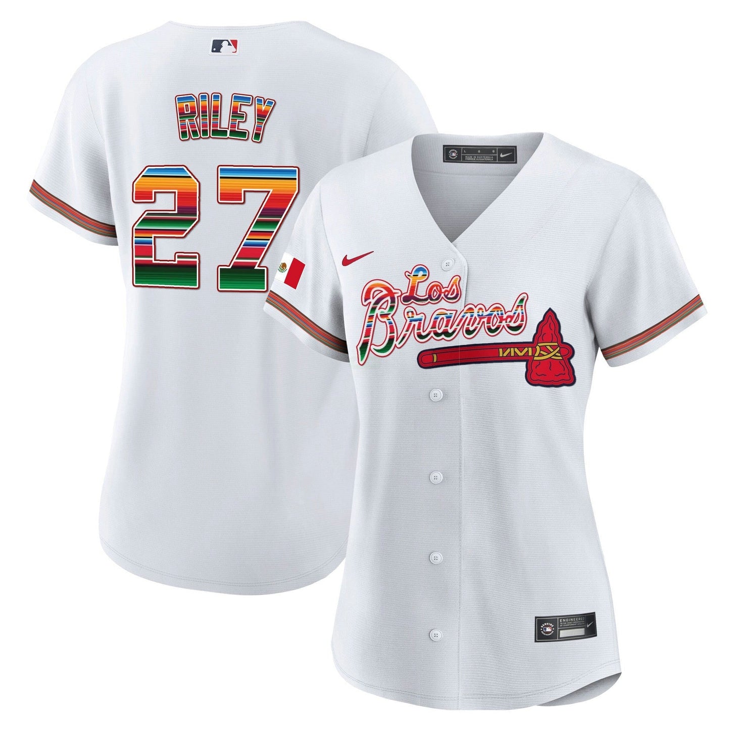 Camisa MLB Women’s Atlanta Los Bravos Mexico Jersey