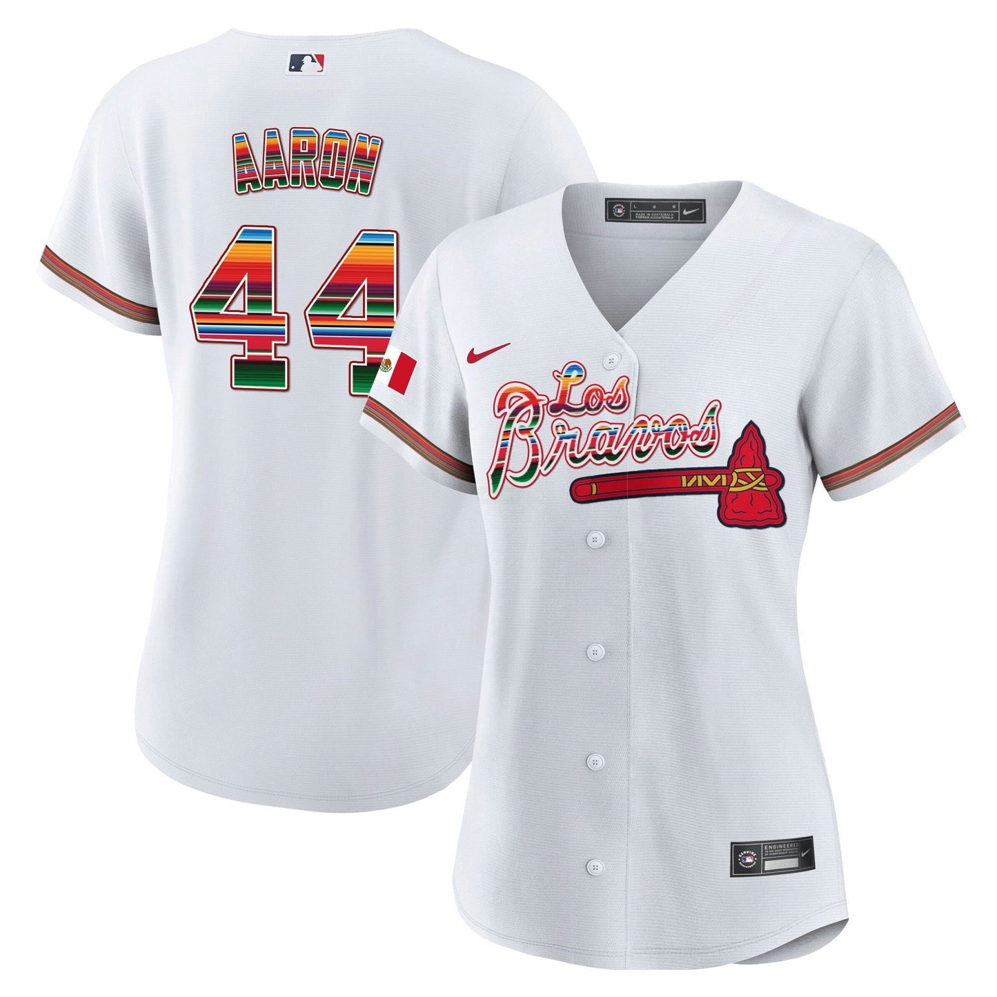 Camisa MLB Women’s Atlanta Los Bravos Mexico Jersey