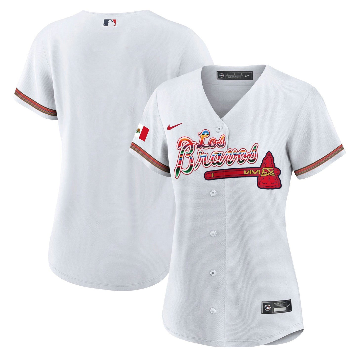 Camisa MLB Women’s Atlanta Los Bravos Mexico Jersey