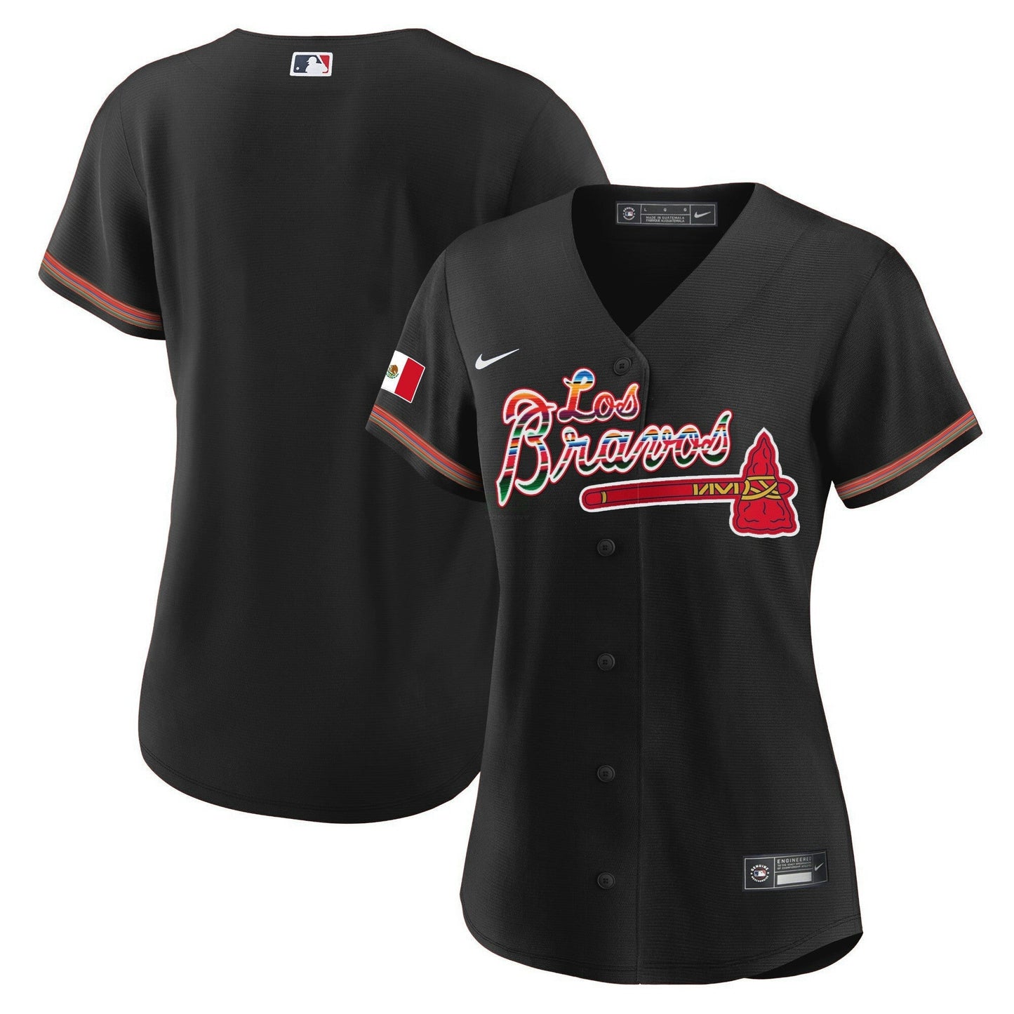 Camisa MLB Women’s Atlanta Los Bravos Mexico Jersey