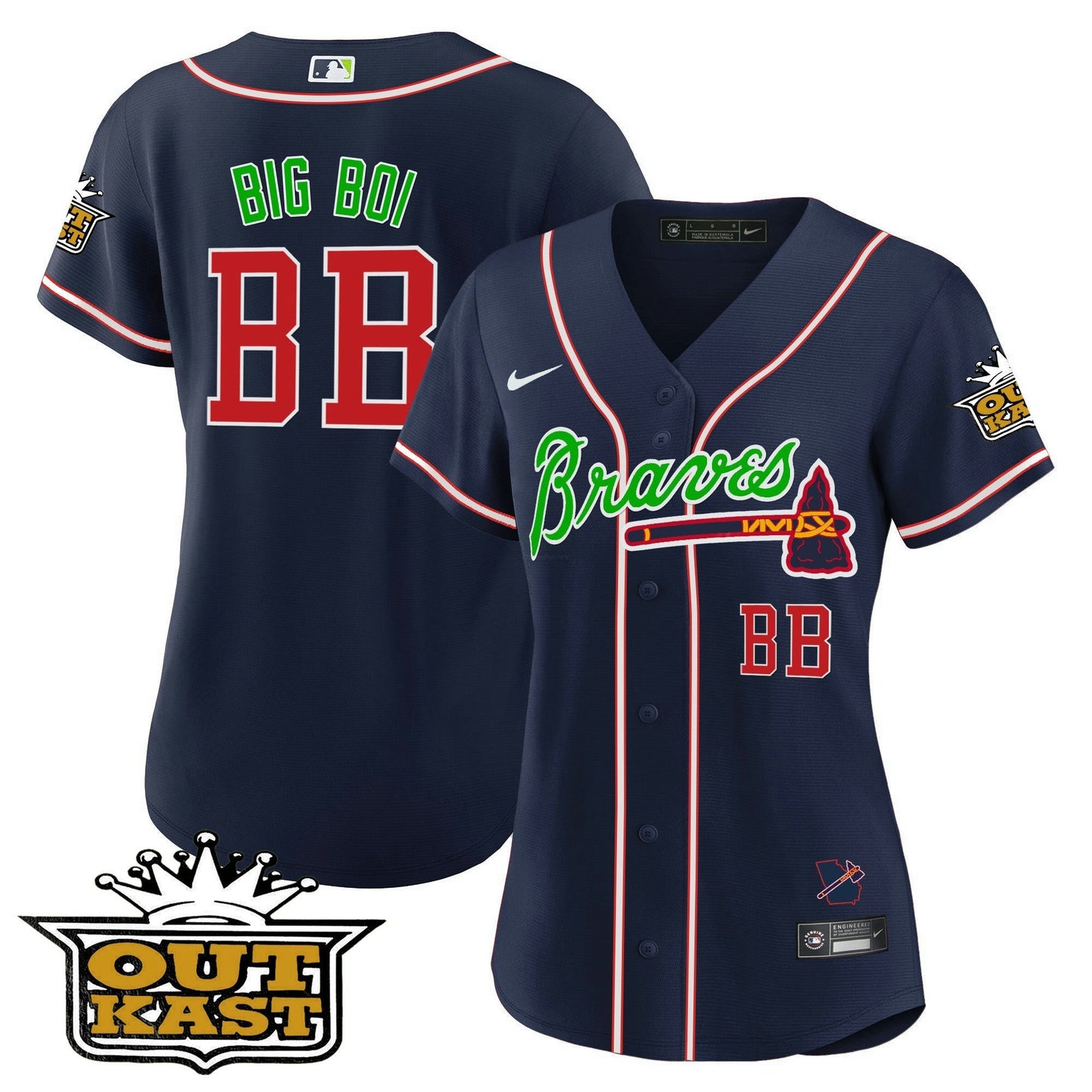 Camisa MLB Women’s Atlanta Outkast Jersey V2