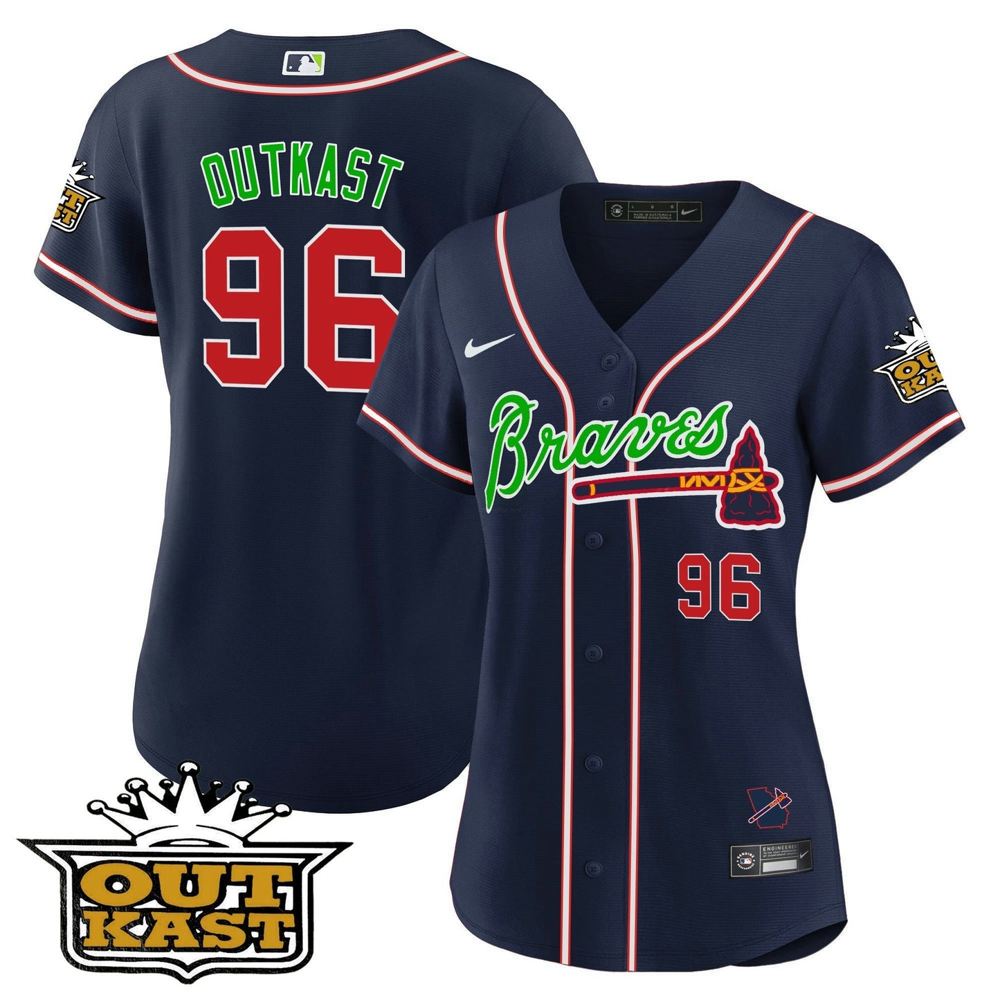 Camisa MLB Women’s Atlanta Outkast Jersey V2