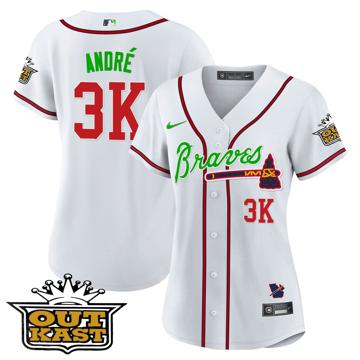 Camisa MLB Women’s Atlanta Outkast Jersey V2