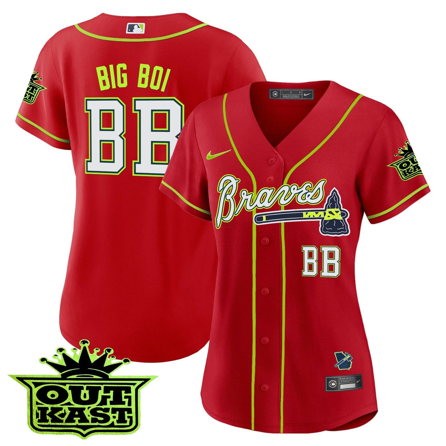 Camisa MLB Women’s Atlanta Outkast Jersey V2