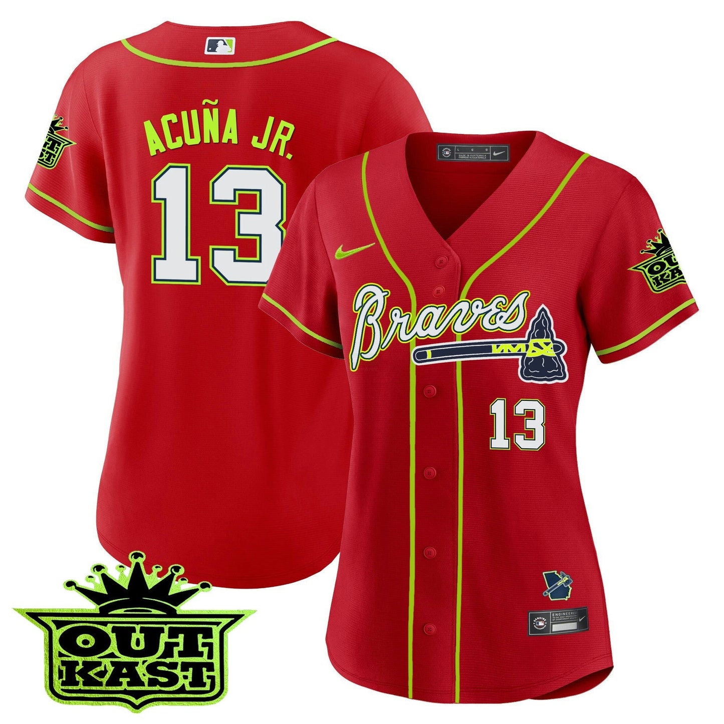 Camisa MLB Women’s Atlanta Outkast Jersey V2