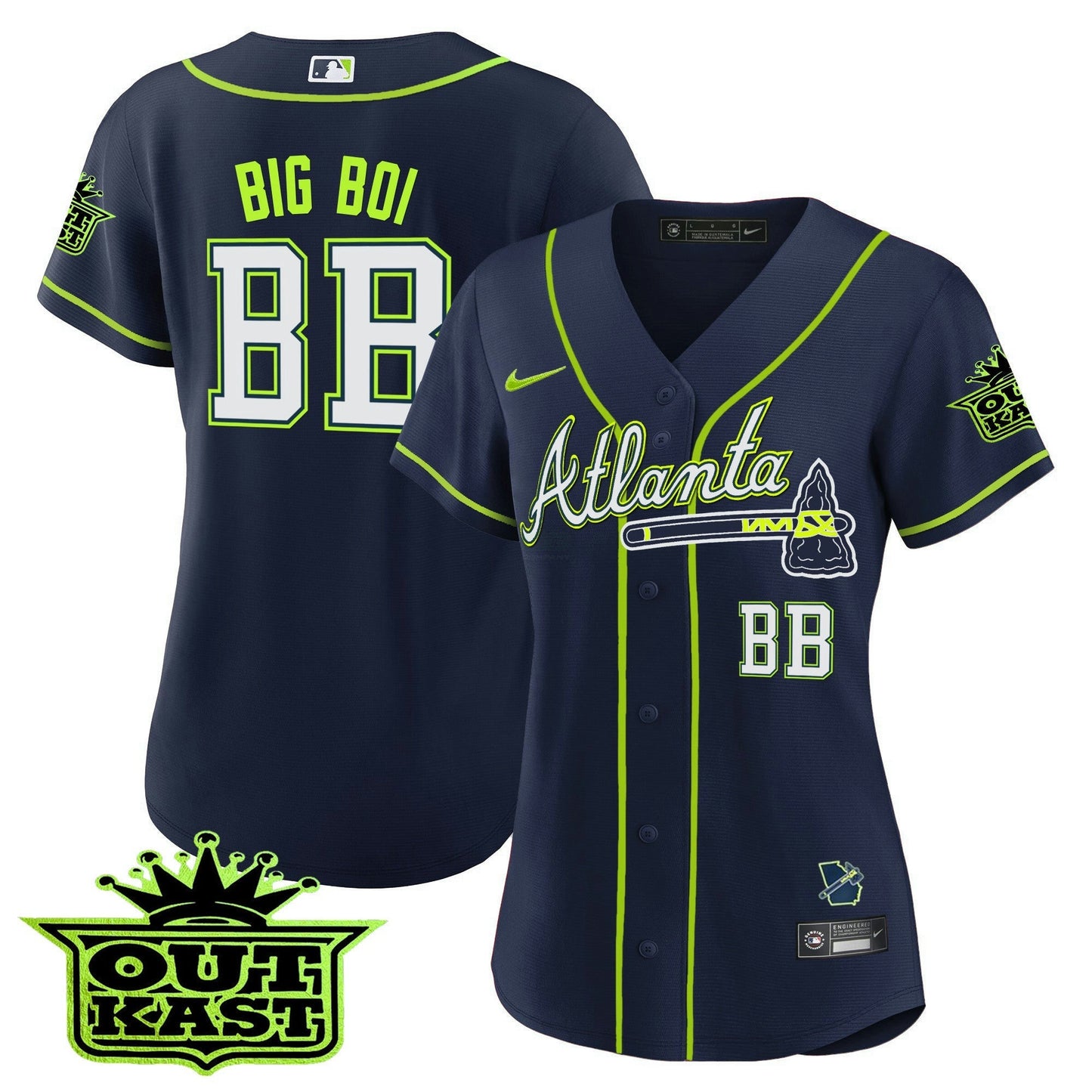Camisa MLB Women’s Atlanta Outkast Jersey V3