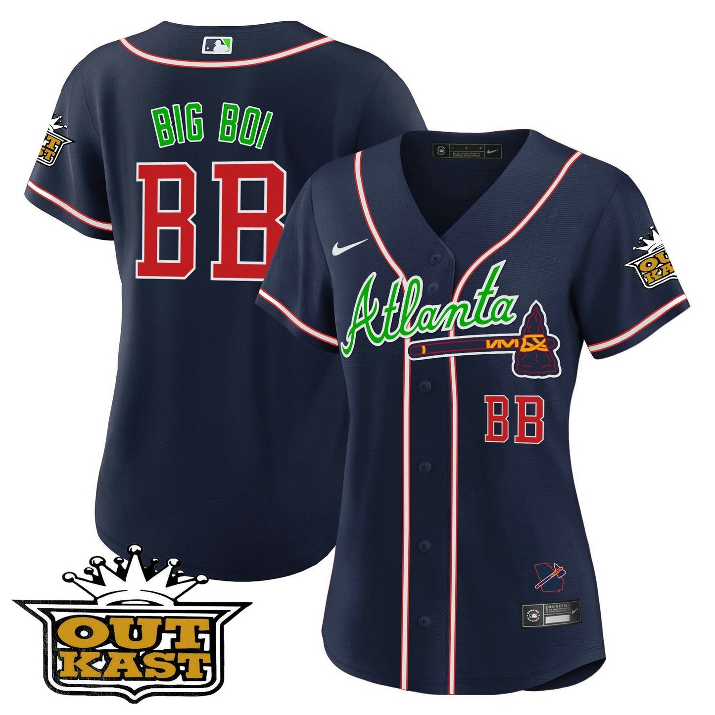 Camisa MLB Women’s Atlanta Outkast Jersey V3