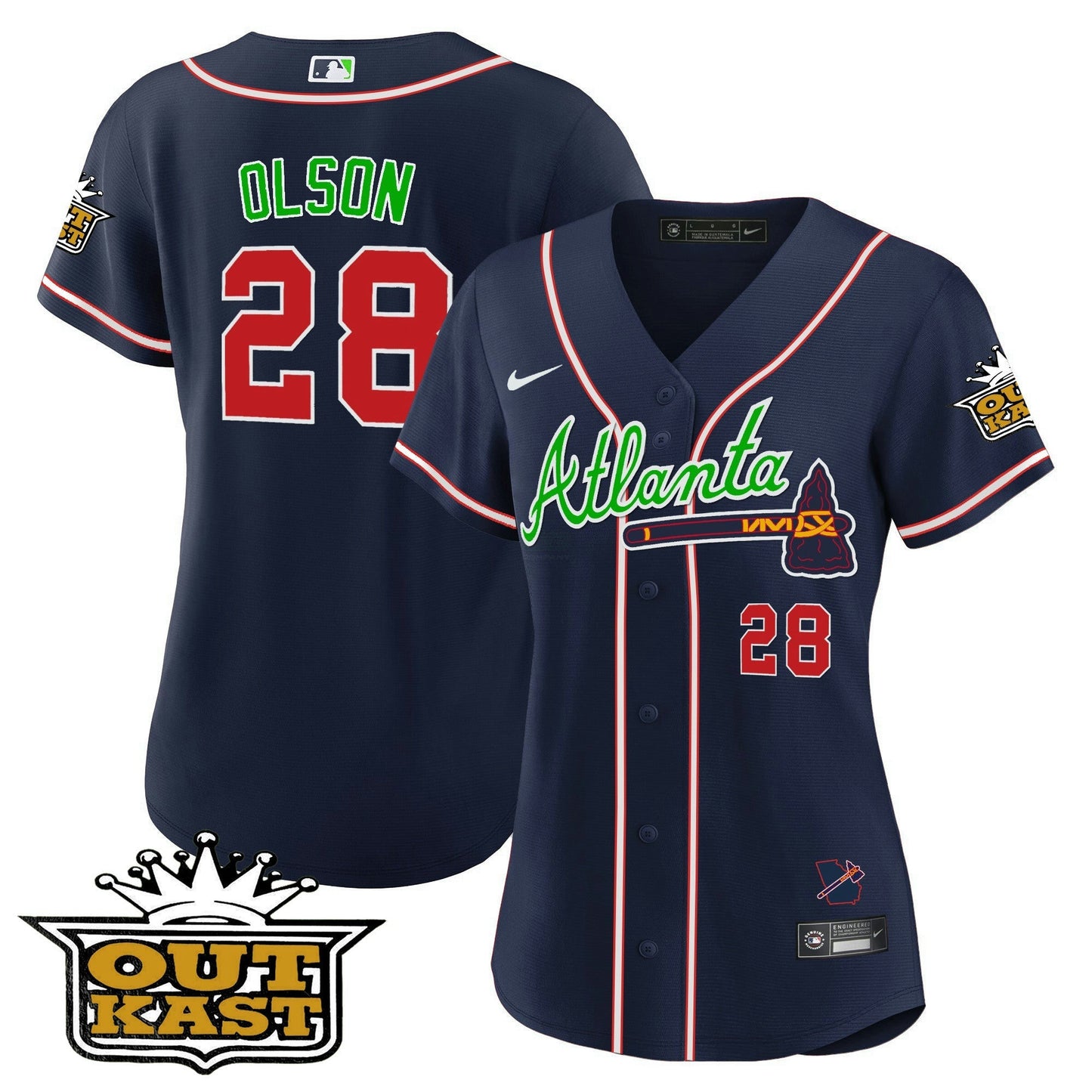 Camisa MLB Women’s Atlanta Outkast Jersey V3