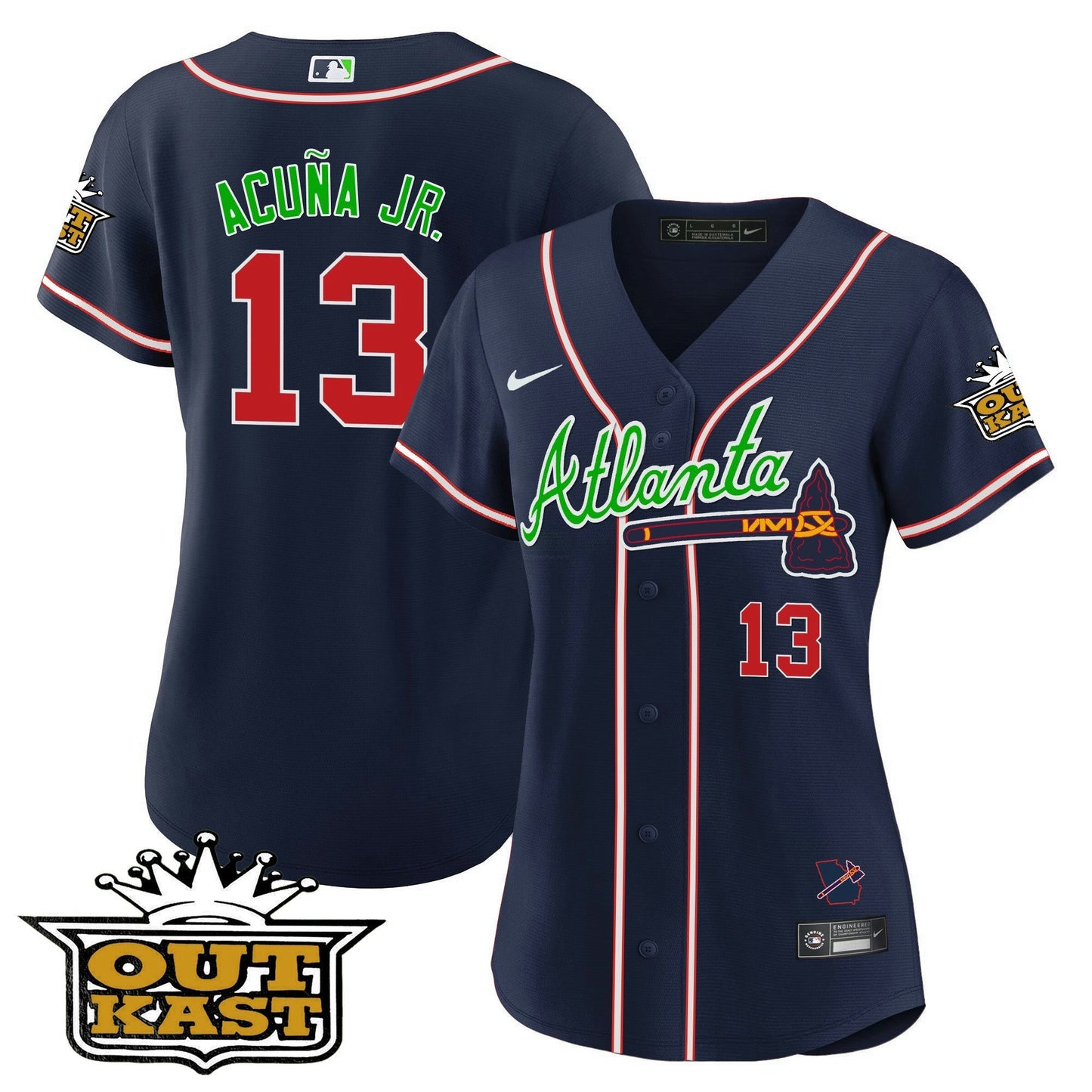 Camisa MLB Women’s Atlanta Outkast Jersey V3