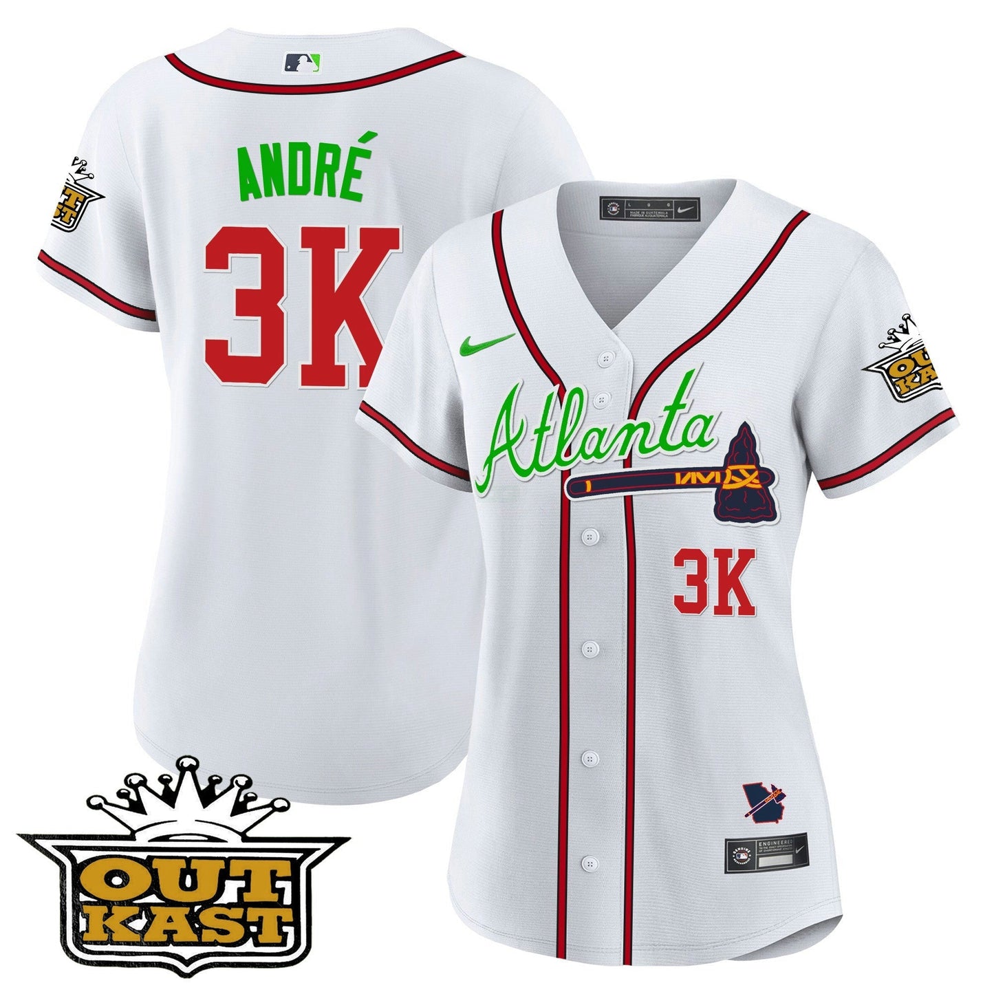 Camisa MLB Women’s Atlanta Outkast Jersey V3