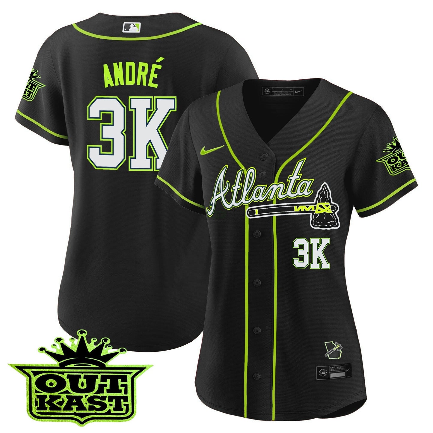 Camisa MLB Women’s Atlanta Outkast Jersey V3