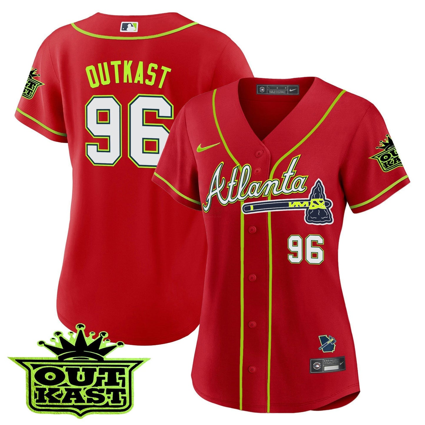 Camisa MLB Women’s Atlanta Outkast Jersey V3