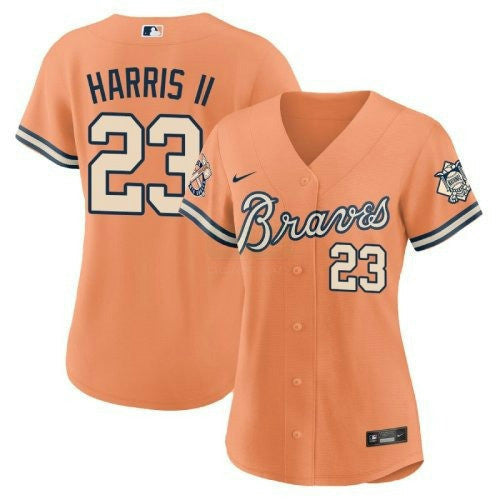 Camisa MLB Women’s Atlanta Peaches n’ Creme Jersey - Peaches n’ Creme