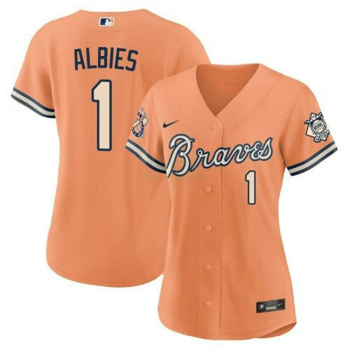 Camisa MLB Women’s Atlanta Peaches n’ Creme Jersey - Peaches n’ Creme