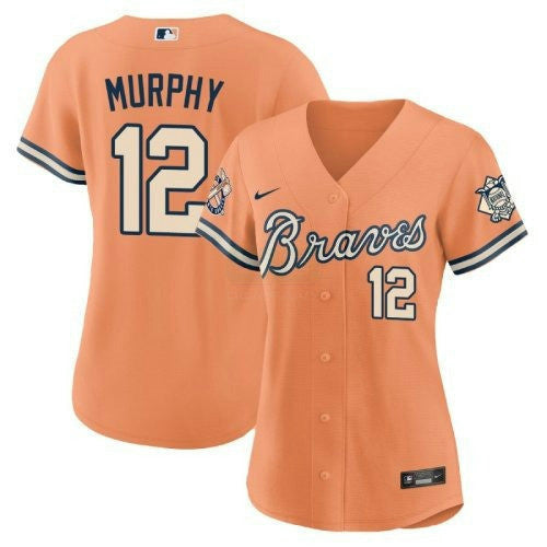 Camisa MLB Women’s Atlanta Peaches n’ Creme Jersey - Peaches n’ Creme