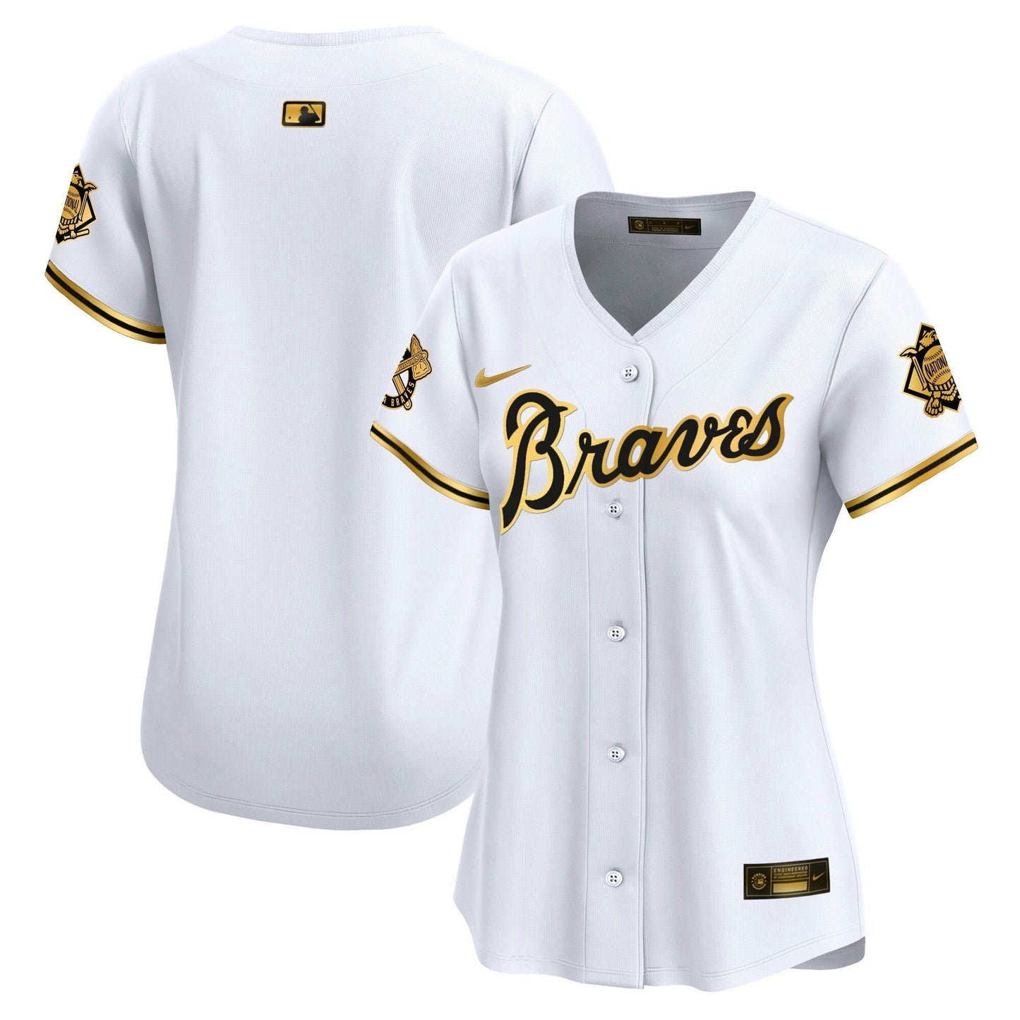 Camisa MLB Women’s Atlanta Peaches n’ Creme Vapor Premier Limited Jersey