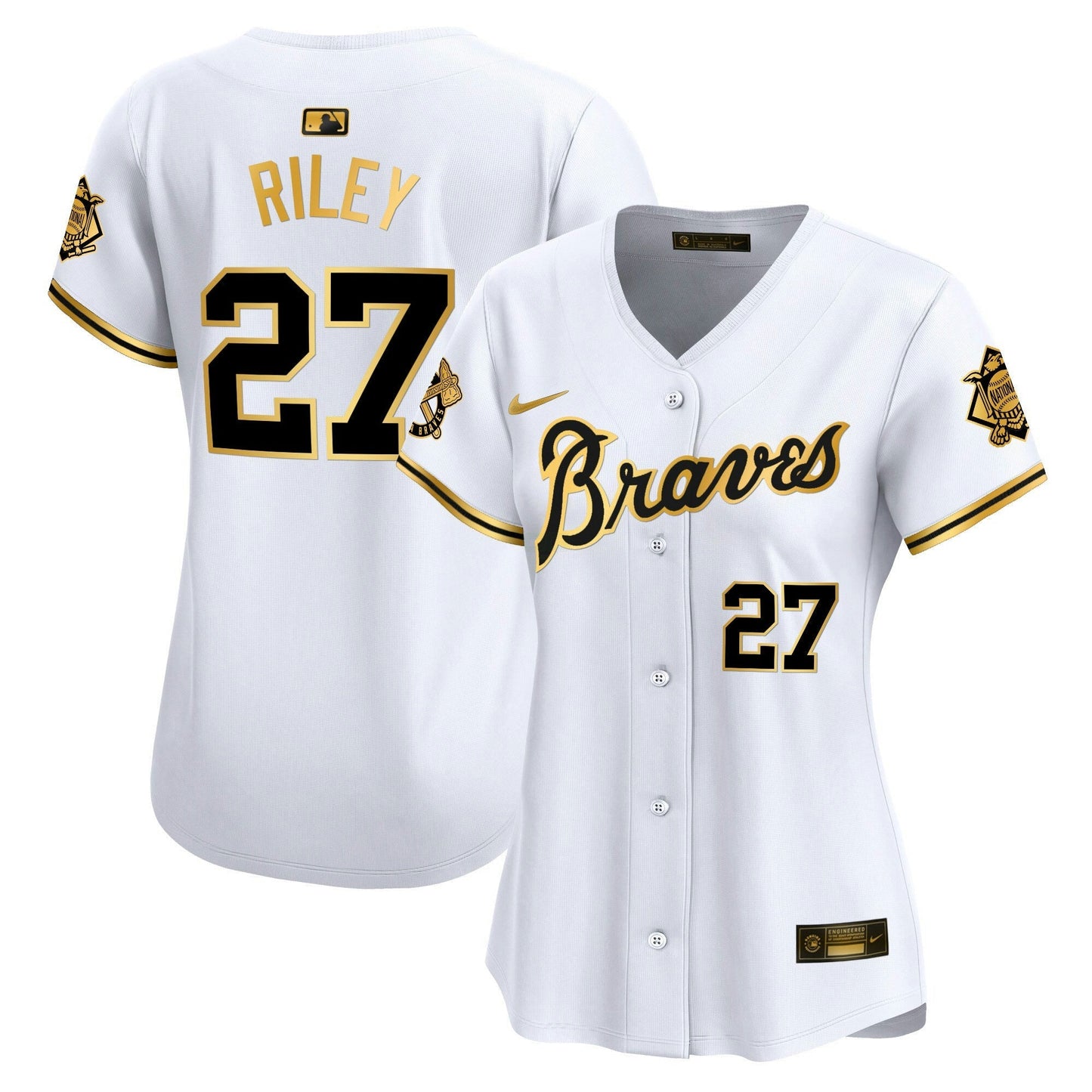 Camisa MLB Women’s Atlanta Peaches n’ Creme Vapor Premier Limited Jersey