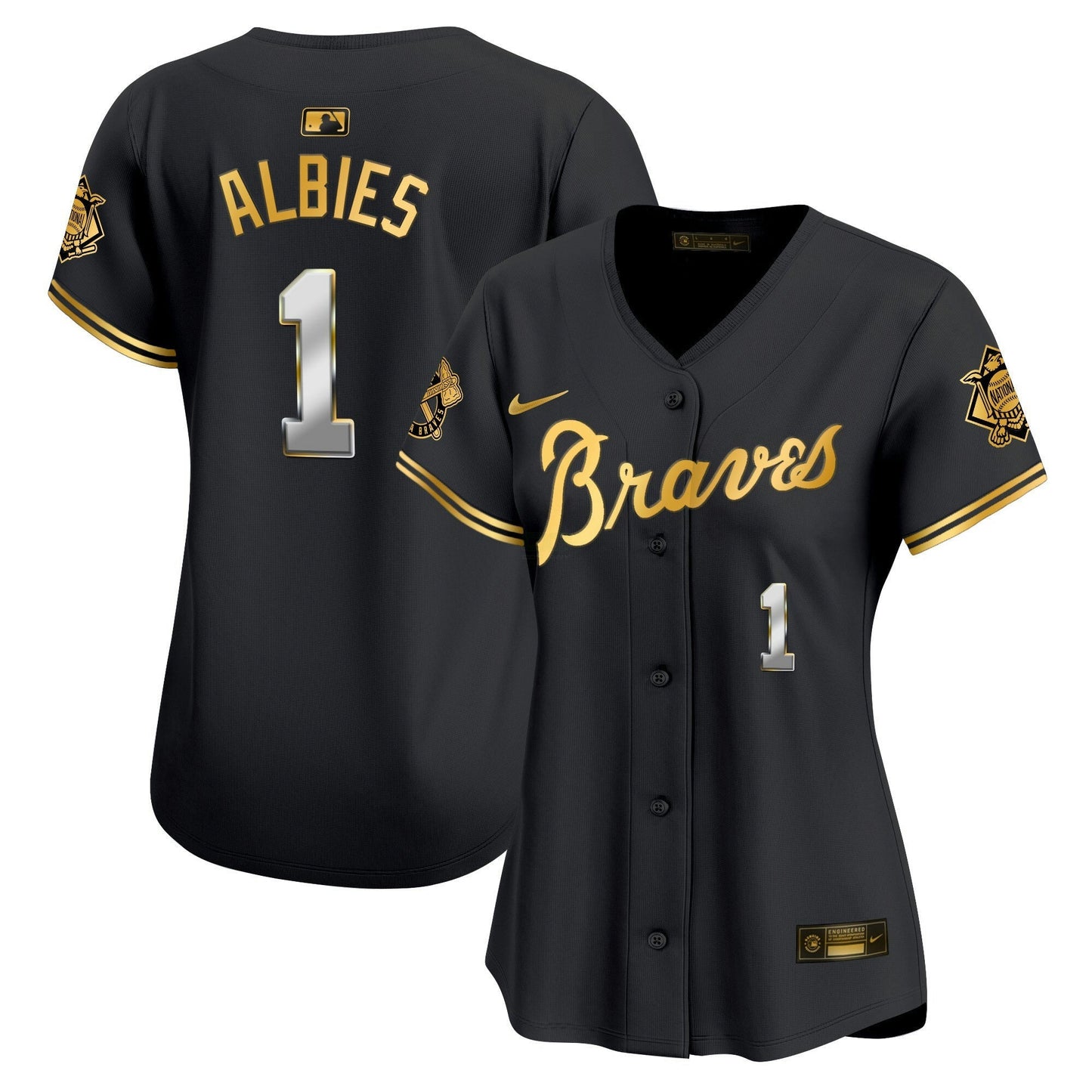 Camisa MLB Women’s Atlanta Peaches n’ Creme Vapor Premier Limited Jersey