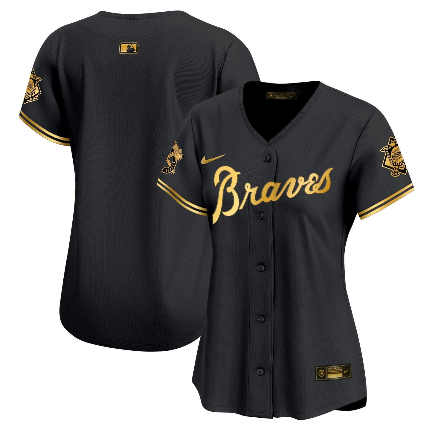 Camisa MLB Women’s Atlanta Peaches n’ Creme Vapor Premier Limited Jersey