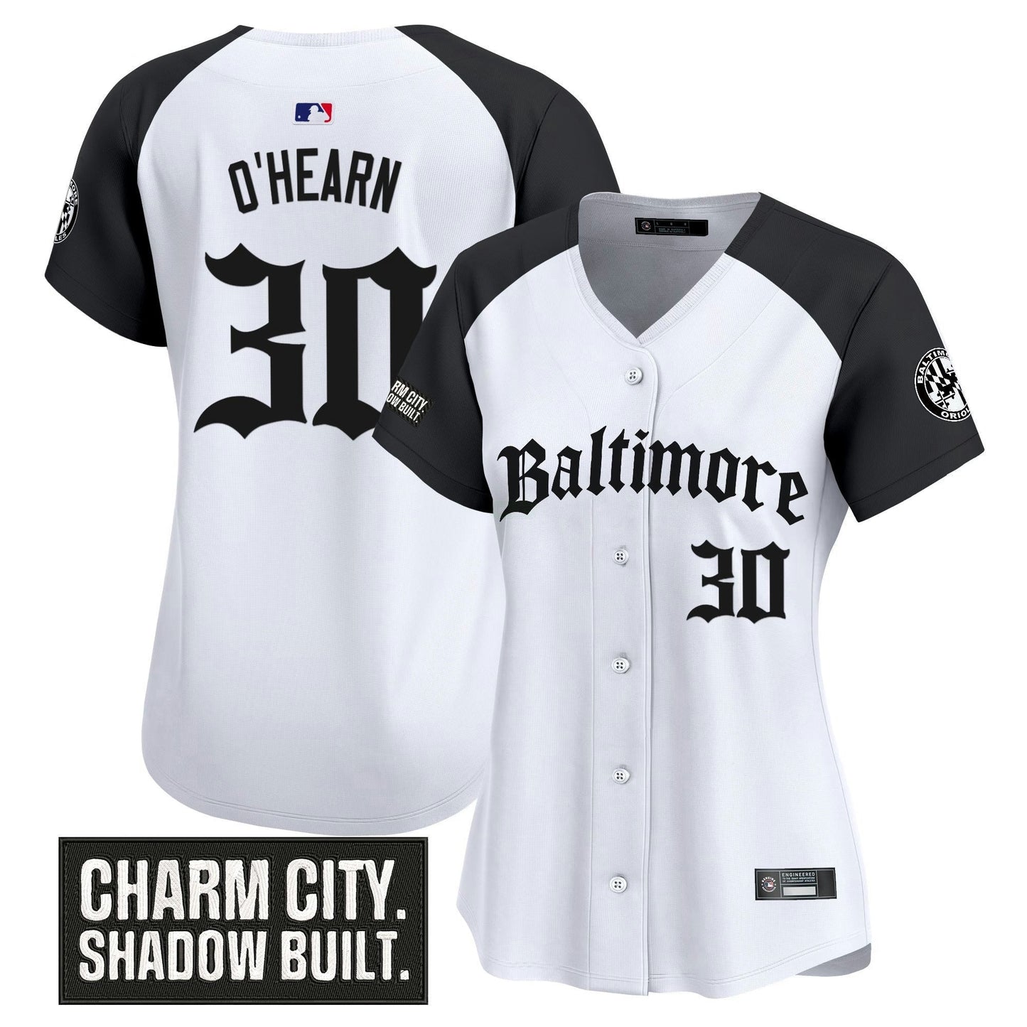 Camisa MLB Women’s Baltimore ‘Gothic Harbor Edition’ Vapor Premier Limited Jersey