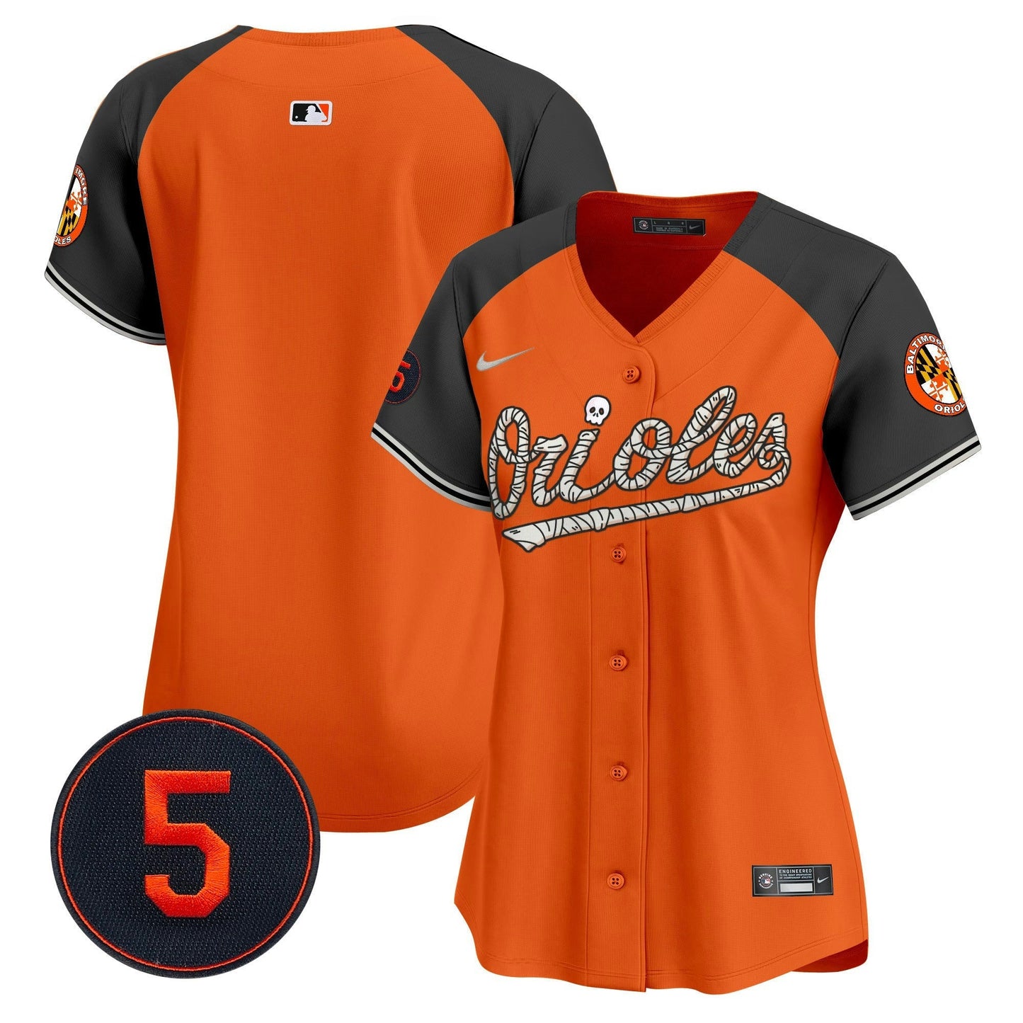 Camisa MLB Women’s Baltimore Halloween Vapor Premier Limited Jersey
