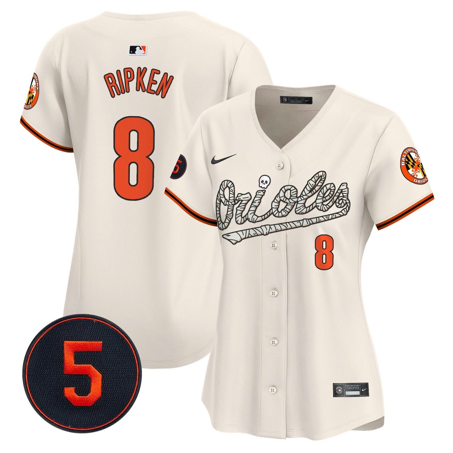 Camisa MLB Women’s Baltimore Halloween Vapor Premier Limited Jersey