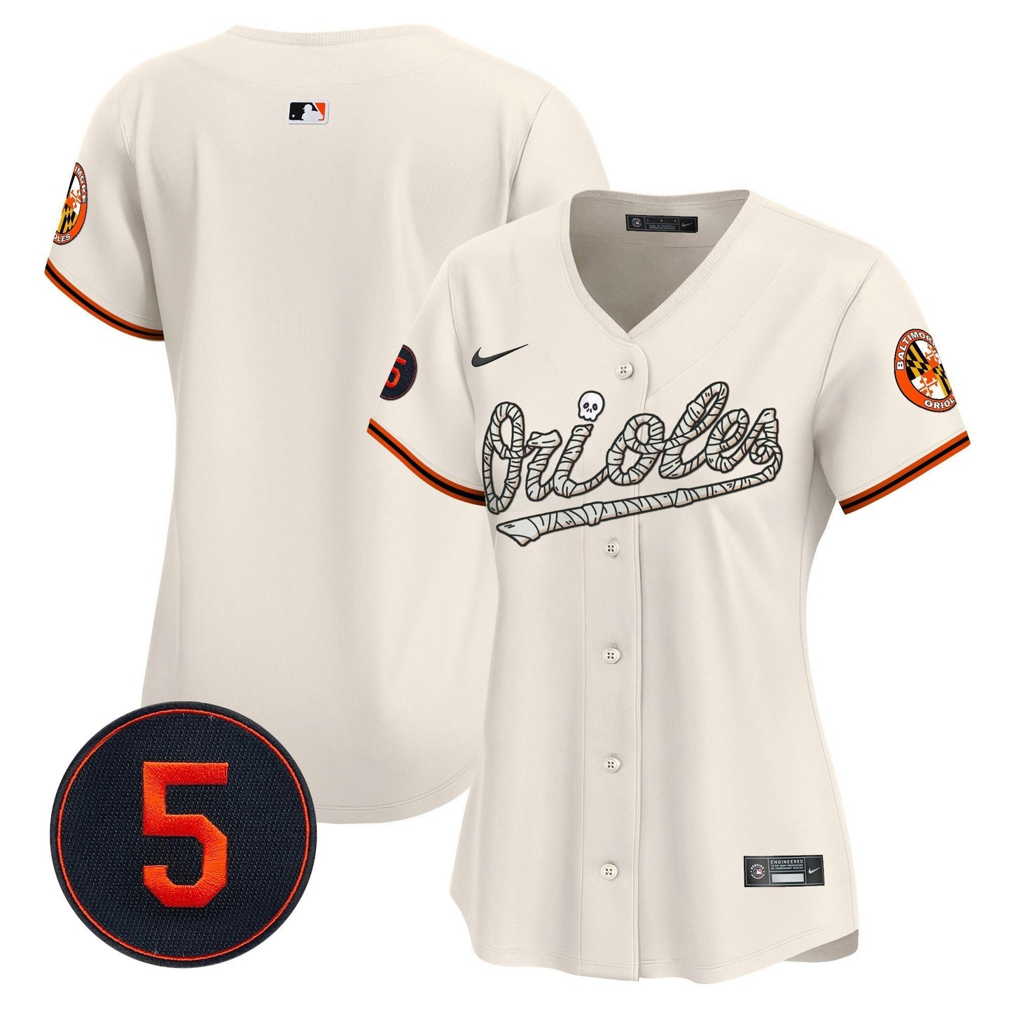 Camisa MLB Women’s Baltimore Halloween Vapor Premier Limited Jersey