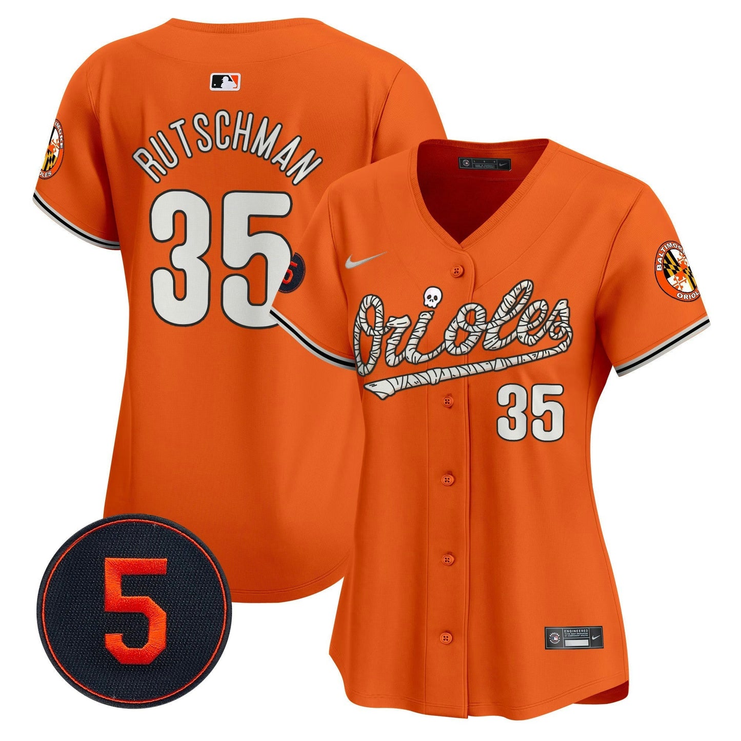 Camisa MLB Women’s Baltimore Halloween Vapor Premier Limited Jersey